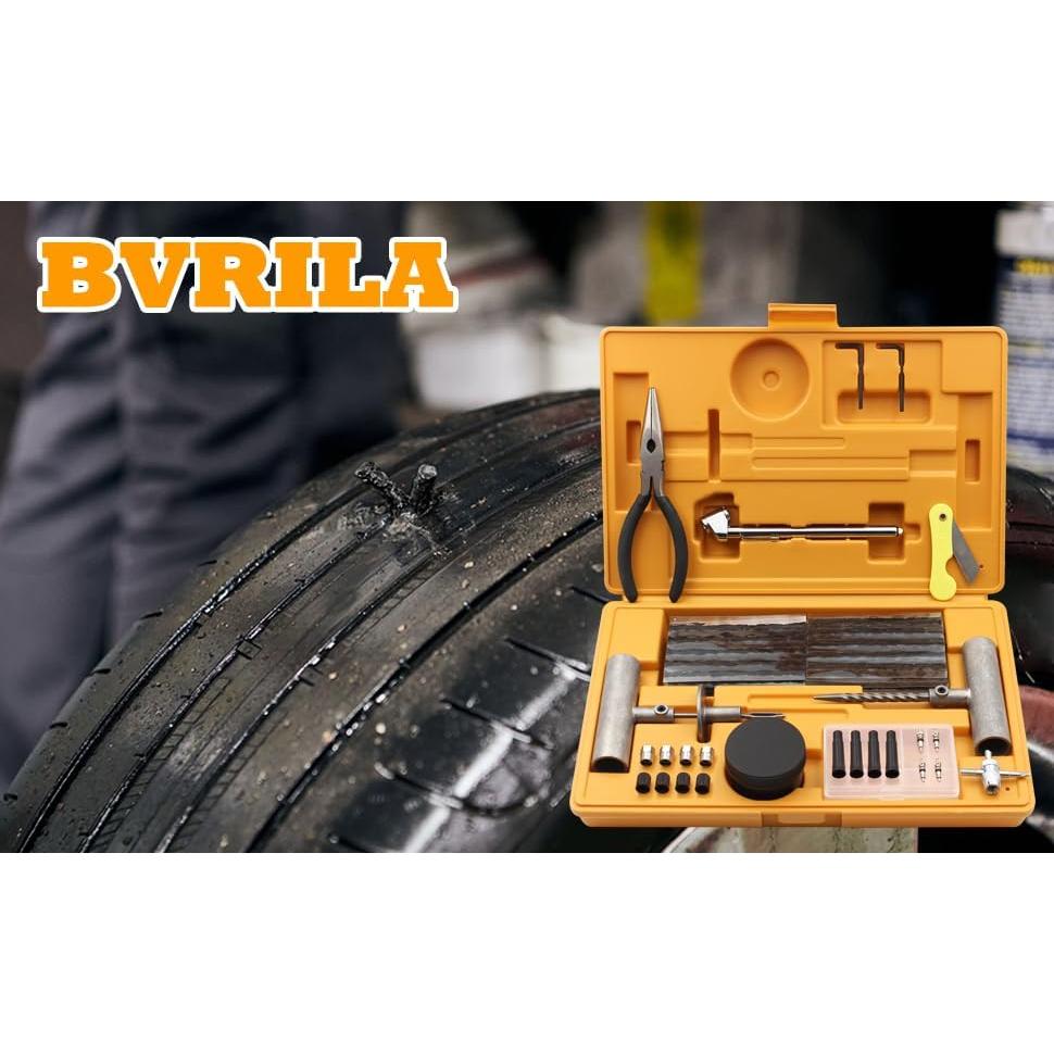 Kit de Reparación de Neumáticos BVRILA TEK 78 Piezas Universal