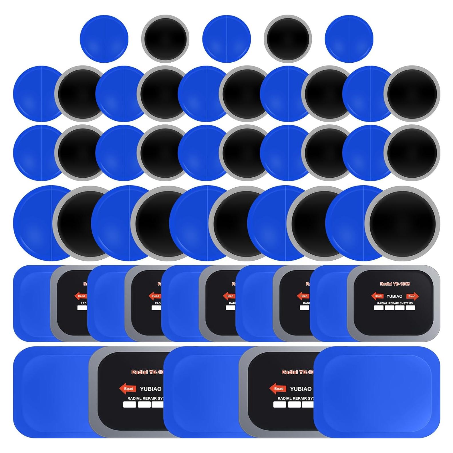 Kit de Reparación de Neumáticos Tallew 50 Pcs 5 Tamaños