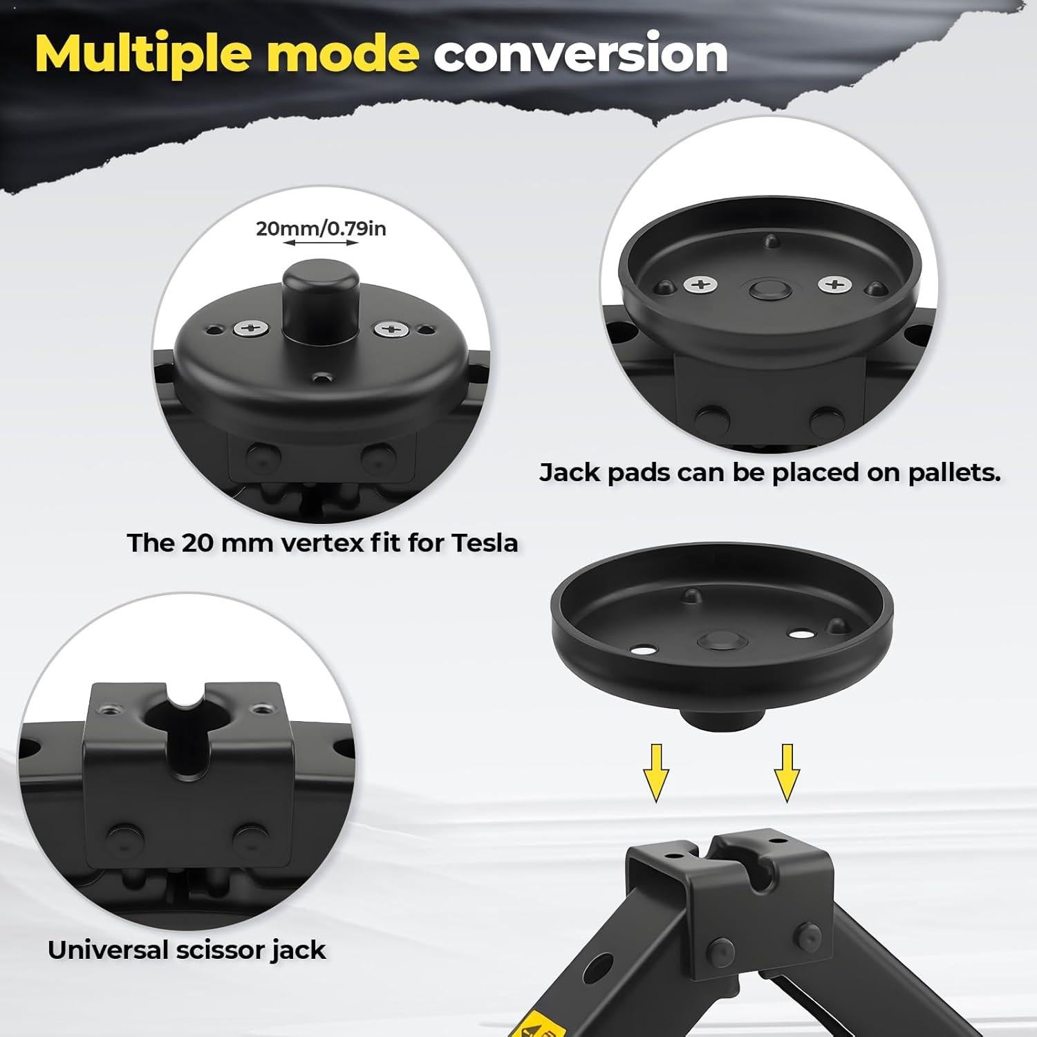 Kit de Gato de Tijera URMECCH 3T para Mercedes con Herramientas