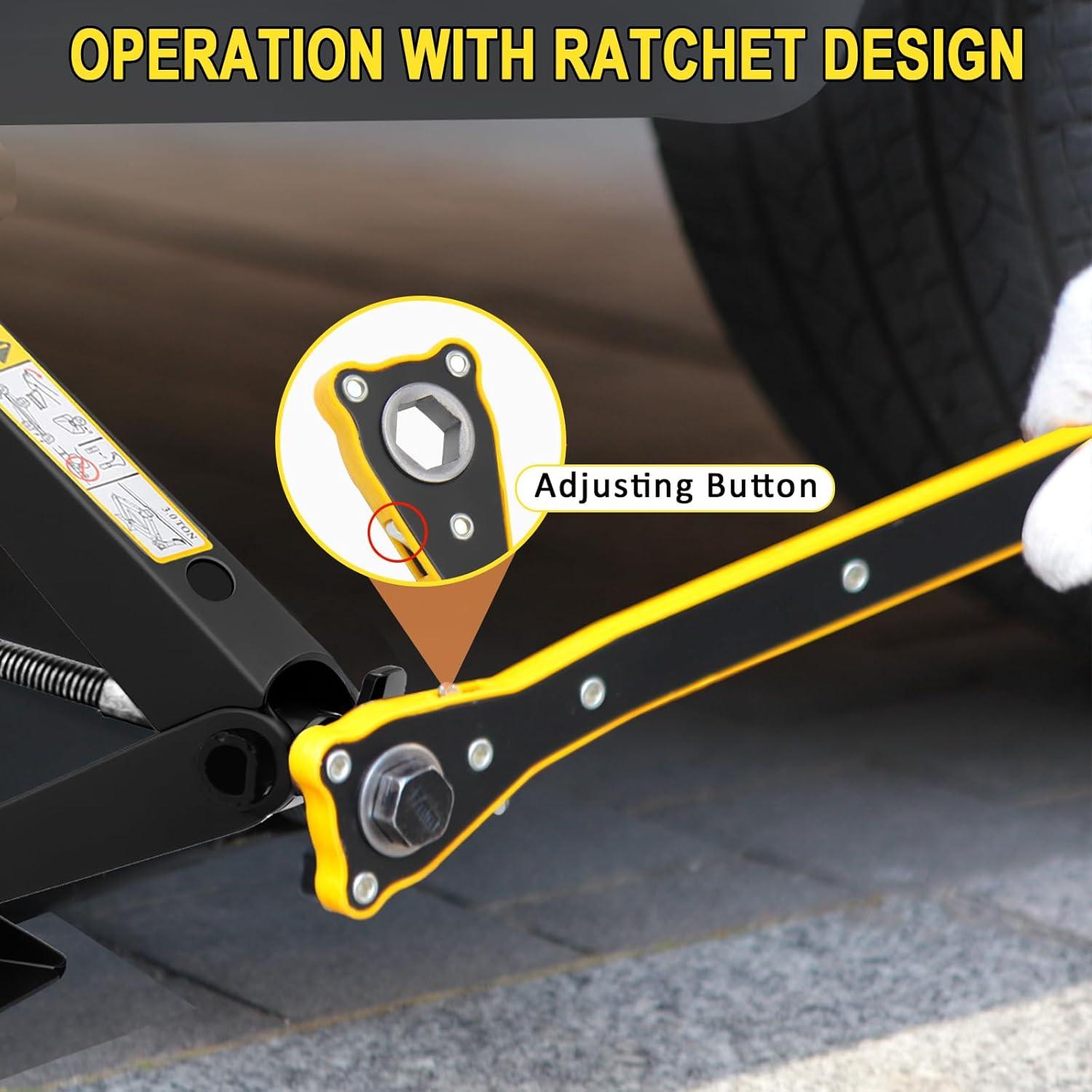 Kit de Gato de Tijera URMECCH 3T para Mercedes con Herramientas