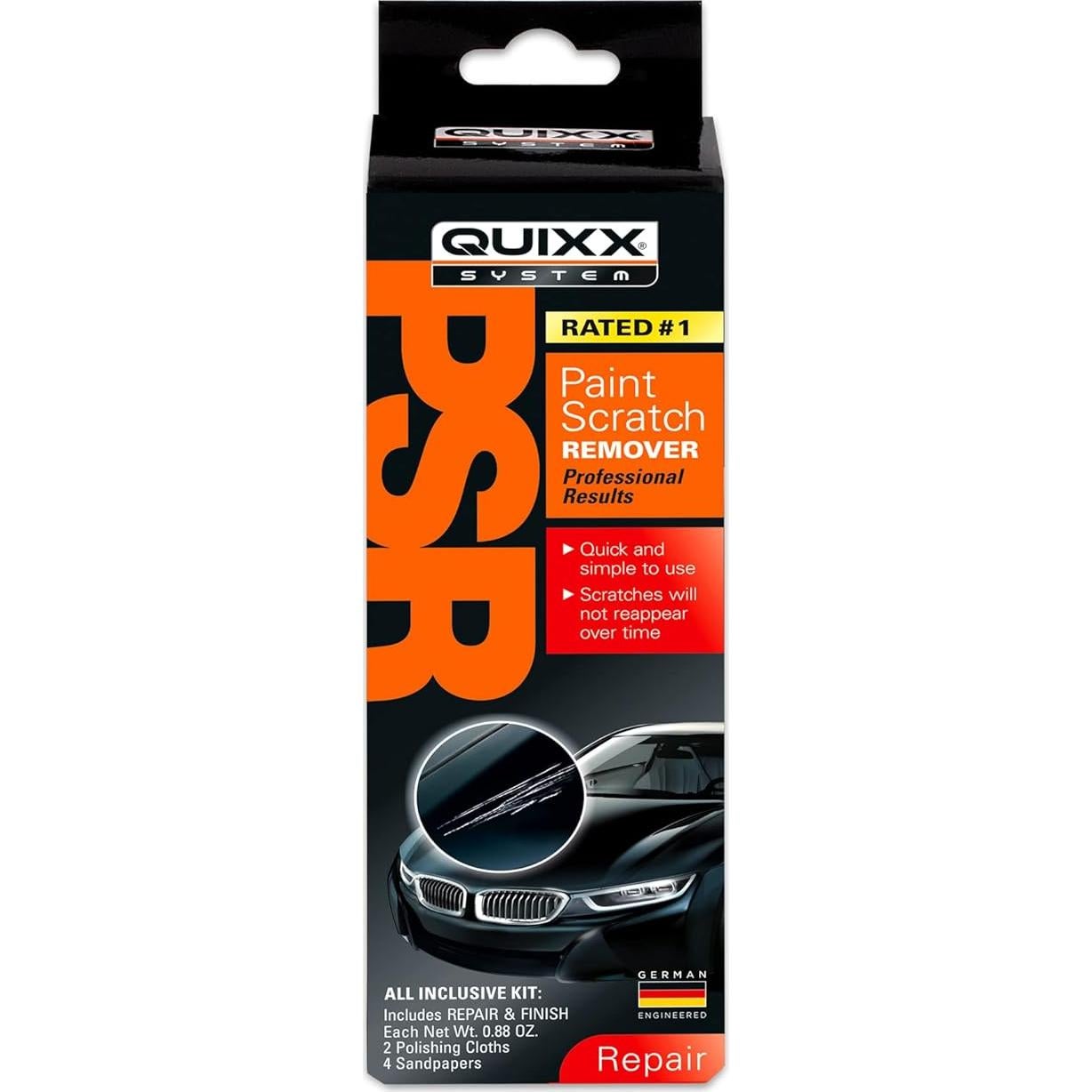 Kit Eliminador de Rayones de Pintura QUIXX 8 Piezas Efectivo