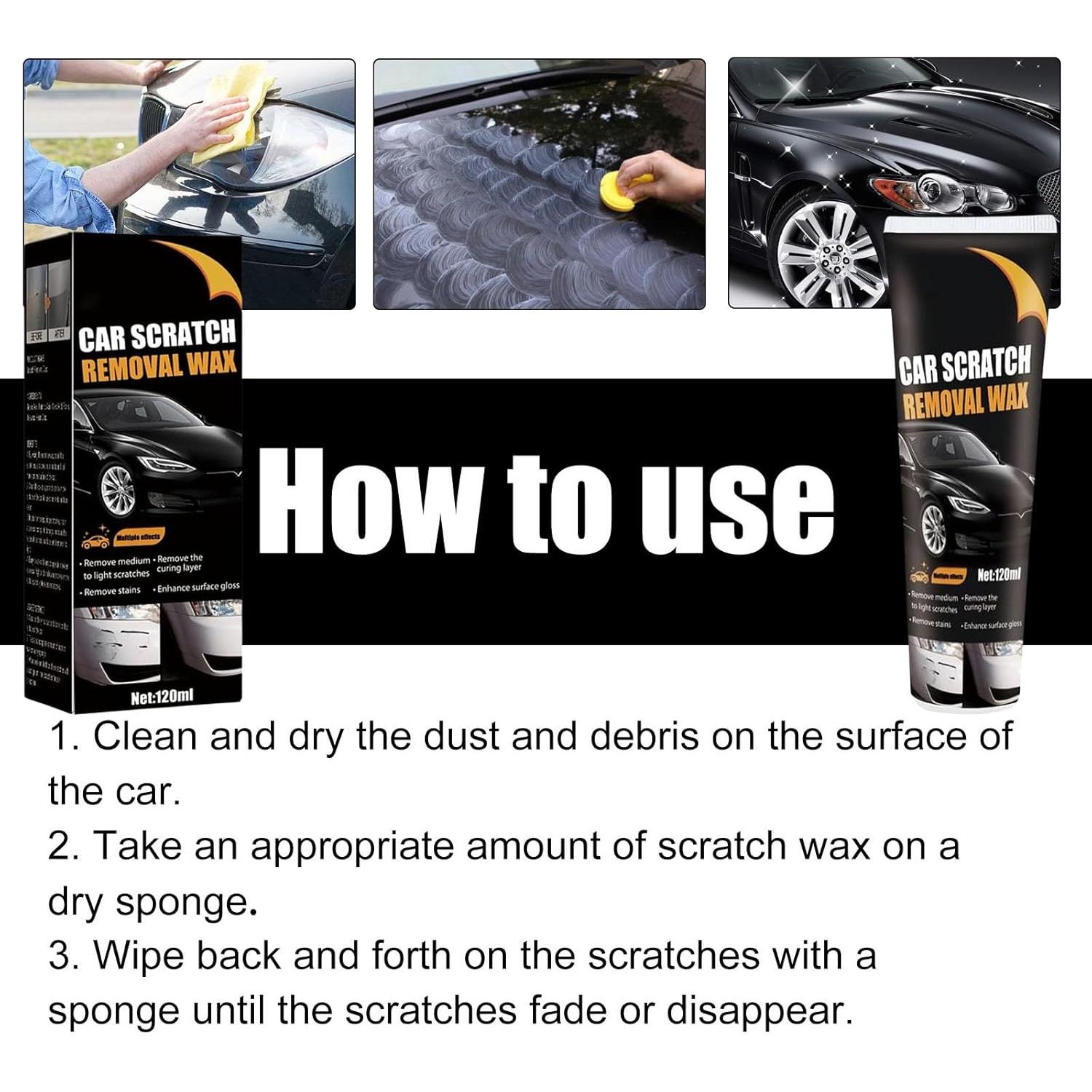 Kit Removedor de Rayones para Autos Geojec - Pasta y Paño