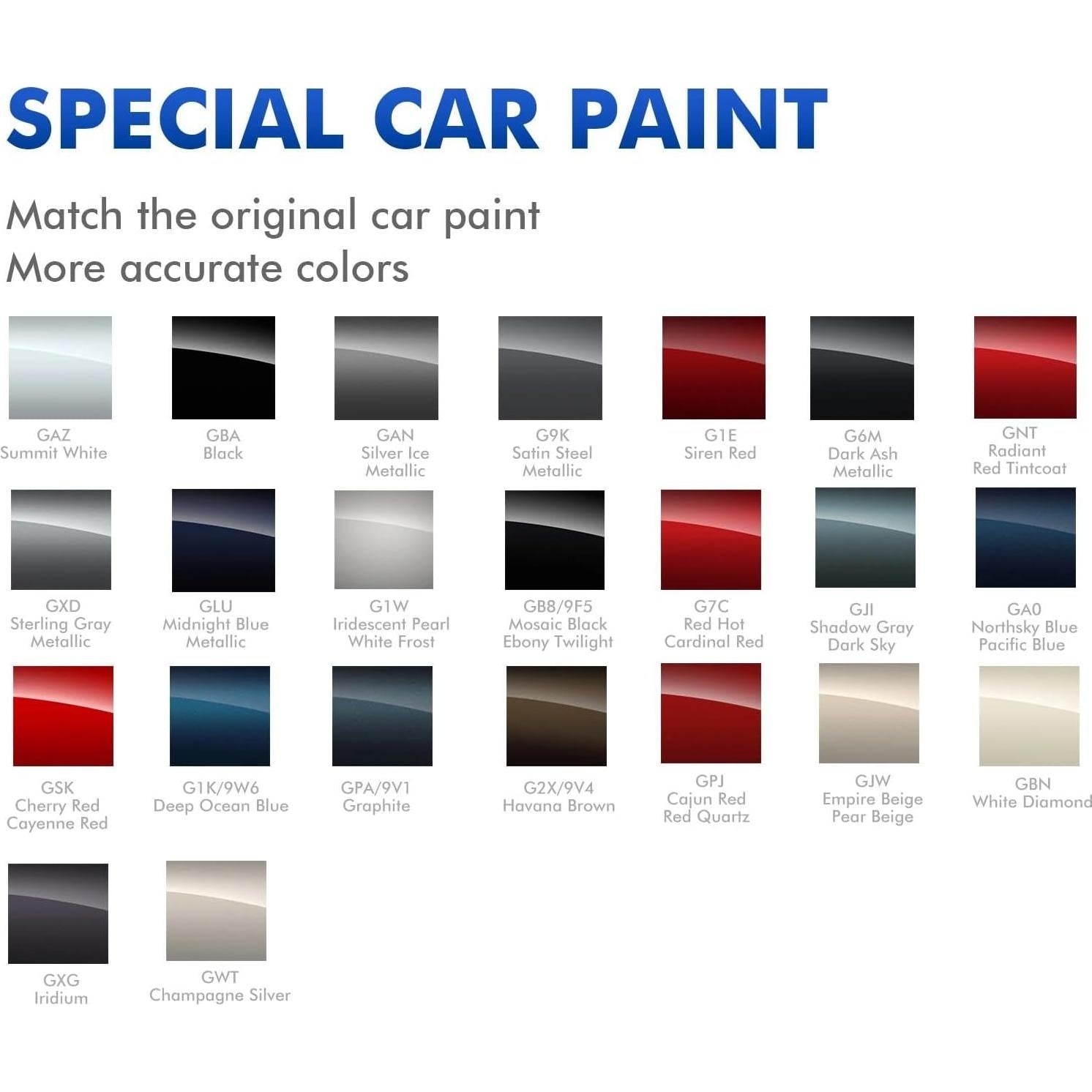 Pintura de Retoque Cadillac GLU Azul Medianoche 29.57 ml