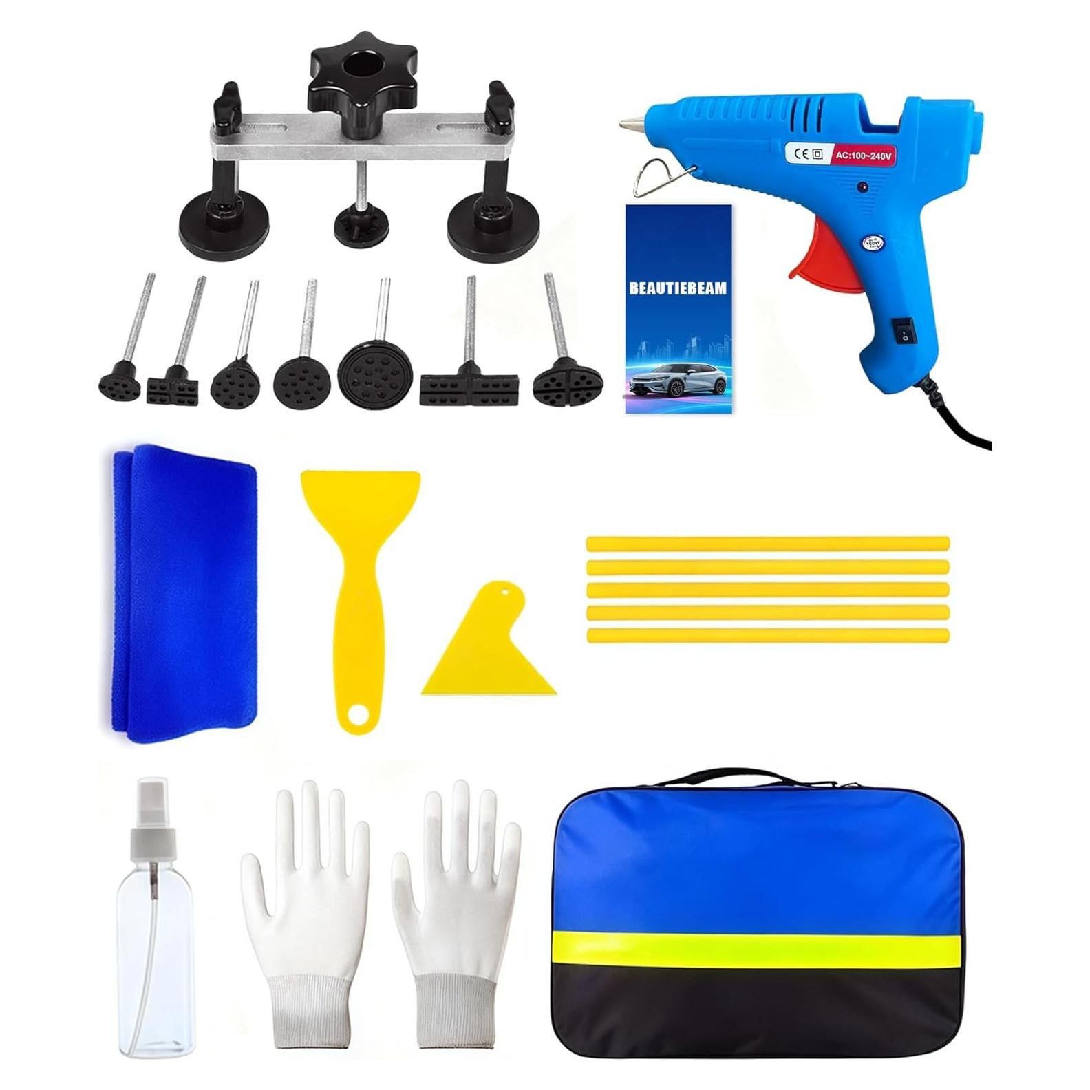 Kit de 22 Piezas para Quitar Abolladuras Beautiebeam