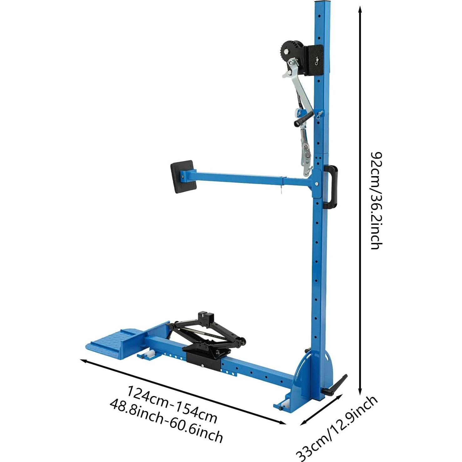 Extractor de Abolladuras de Coche QUEWATSA 800kg Ajustable