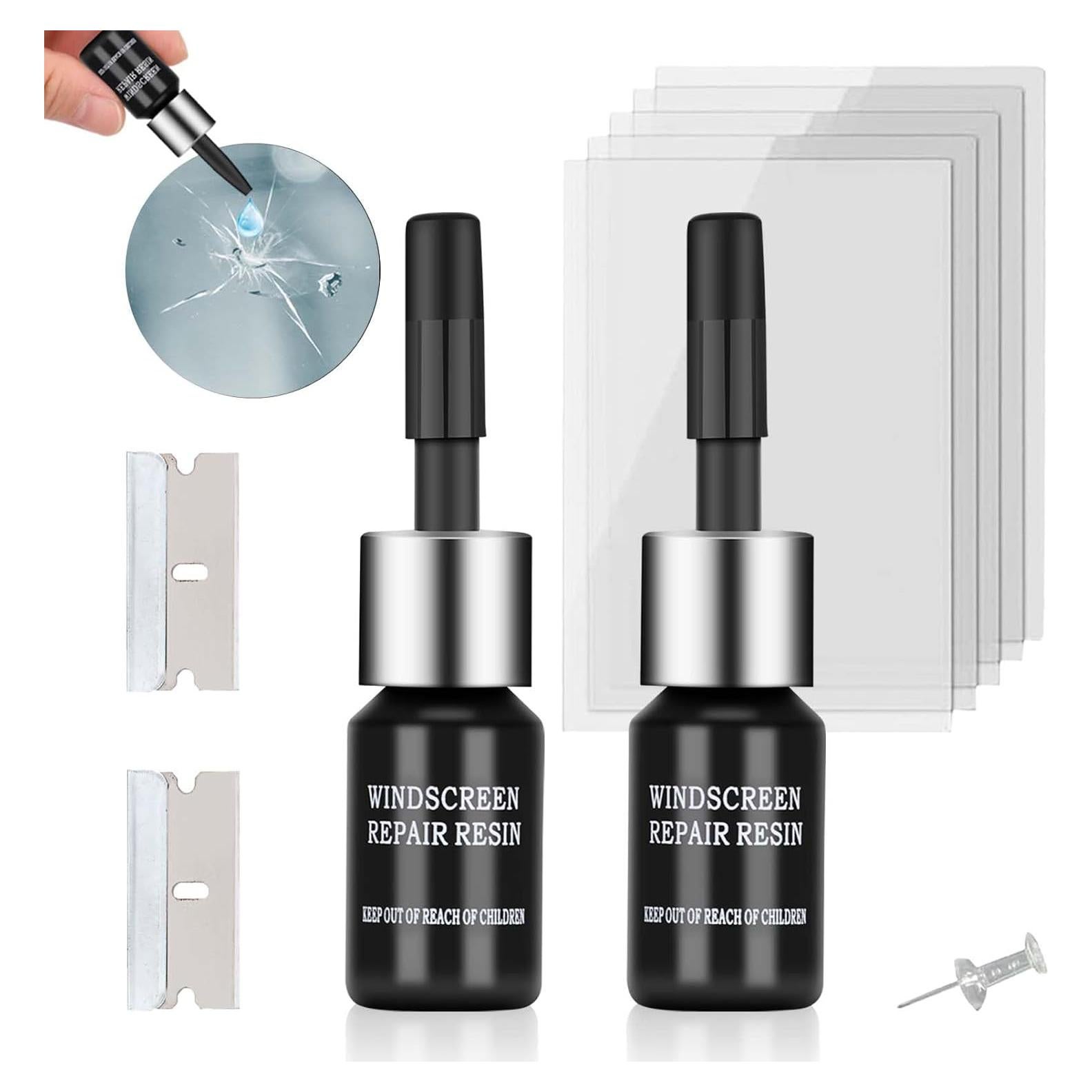 Kit de Reparación de Parabrisas Kunsia 31 ml - Chips y Grietas