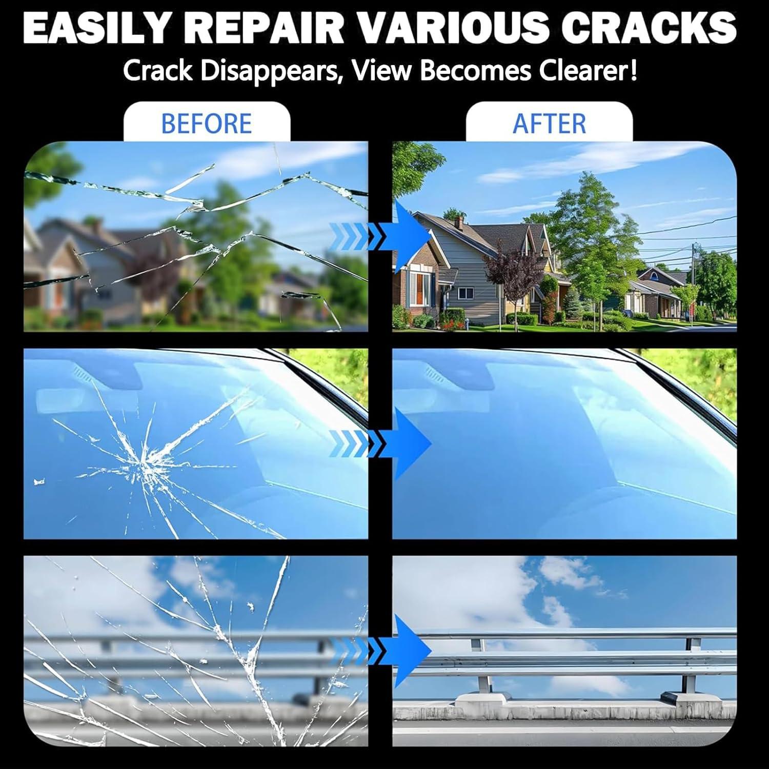Kit de Reparación de Grietas en Parabrisas Genérico QCBLXF012