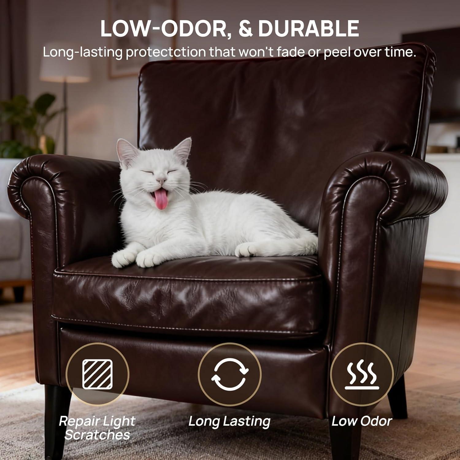 Bálsamo de Recoloración de Cuero Boncart 300g Marrón