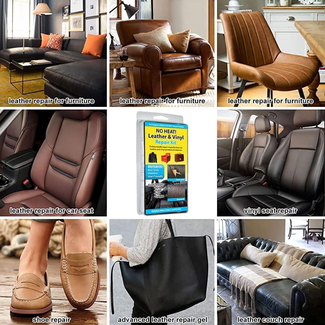 Kit de Reparación de Cuero y Vinilo Líquido Cuero Líquido