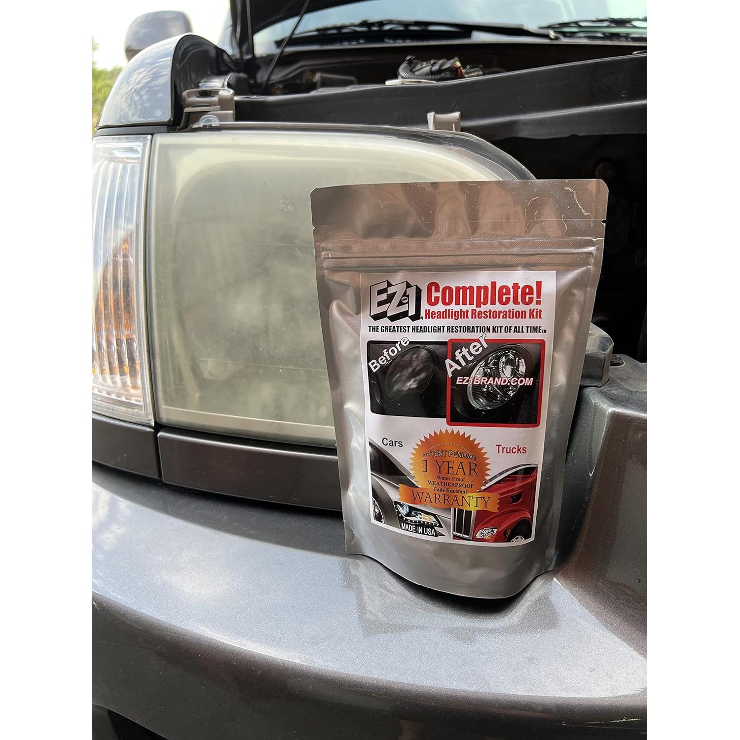 Kit de Restauración de Faros One EZ1 - Limpieza Rápida