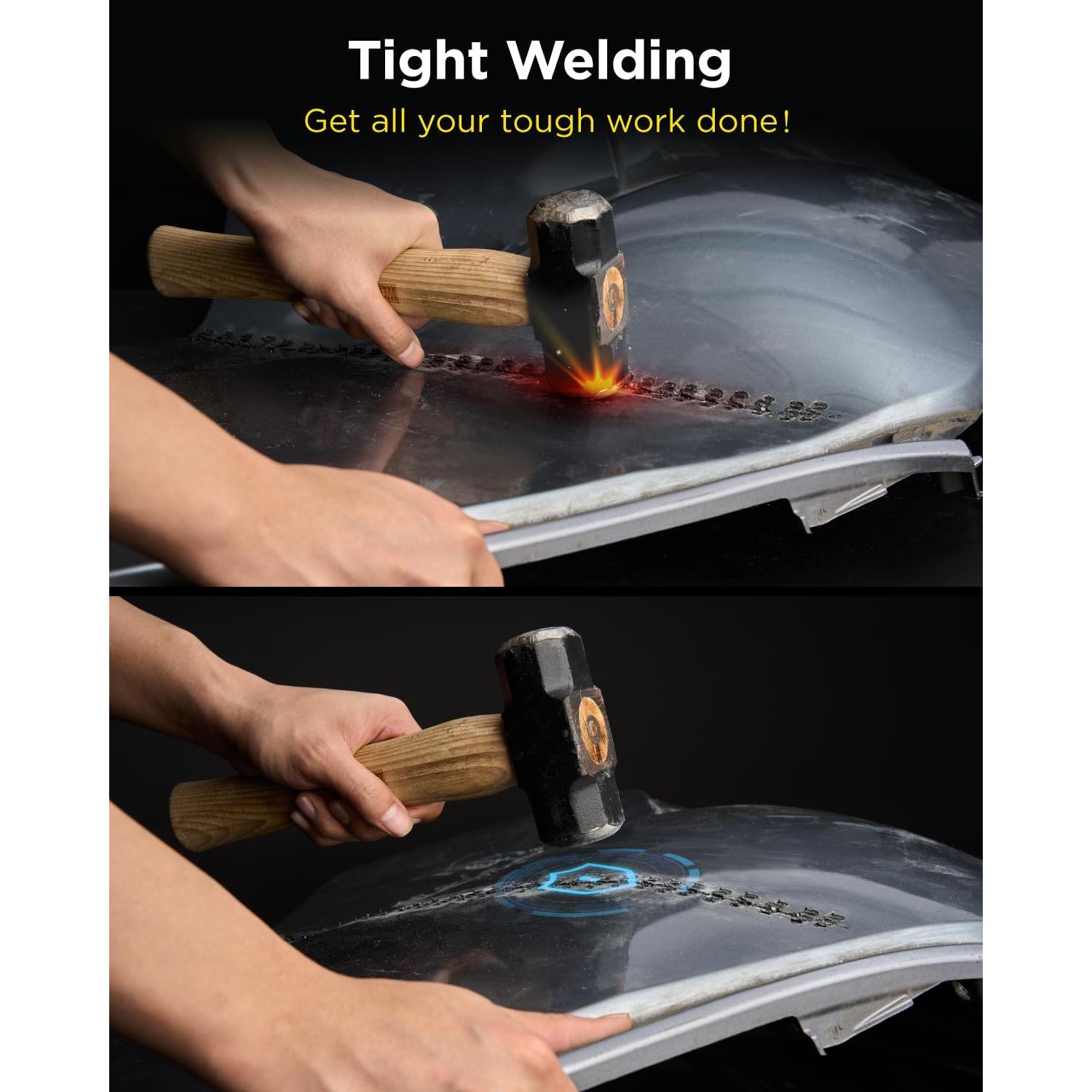 InoKraft Kit Soldador de Plástico Inalámbrico con 500 Grapas