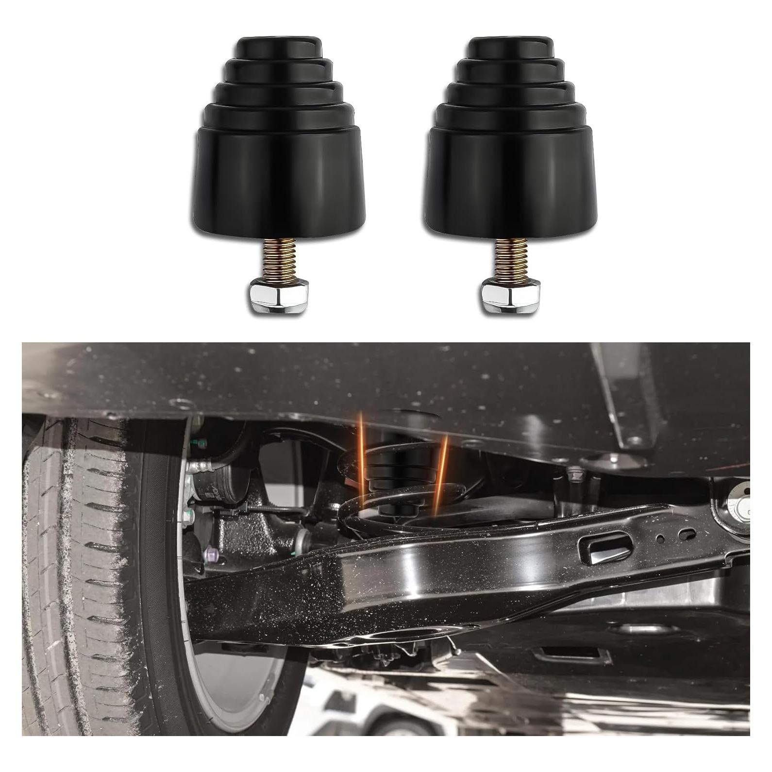 Kit de Topes de Amortiguación Universal Tecledsn - Goma Negra