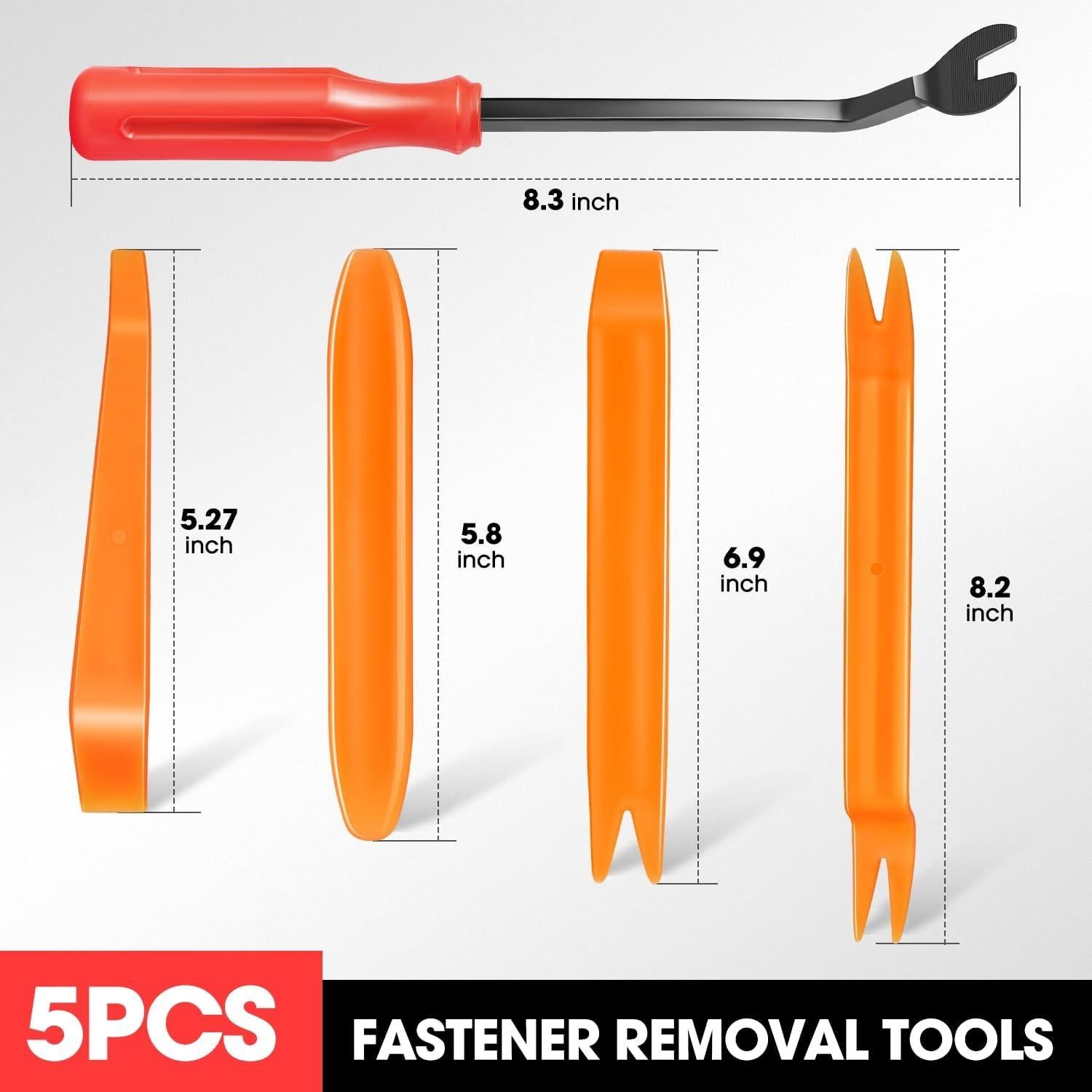 Kit de Sujetadores de Clips de Retención DNA MOTORING 620pcs