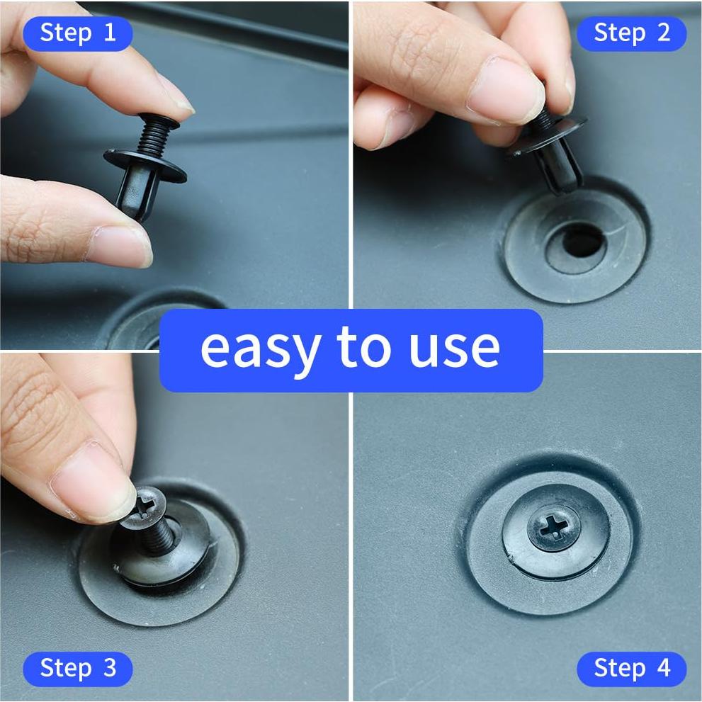 Kit de 100 Clips de Retención Carewal + 1 Removedor - Universal