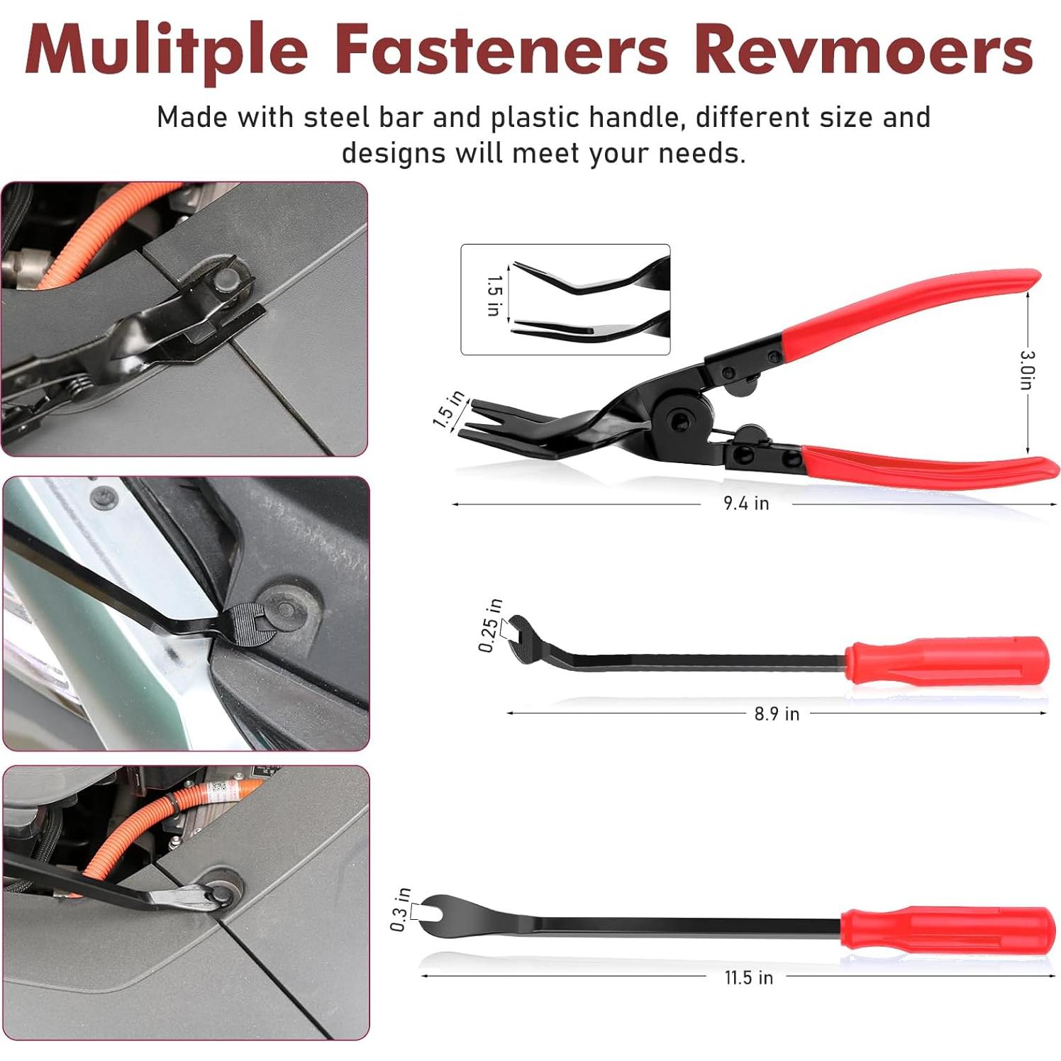 Kit de Herramientas de Remoción de Molduras GLK 248pcs