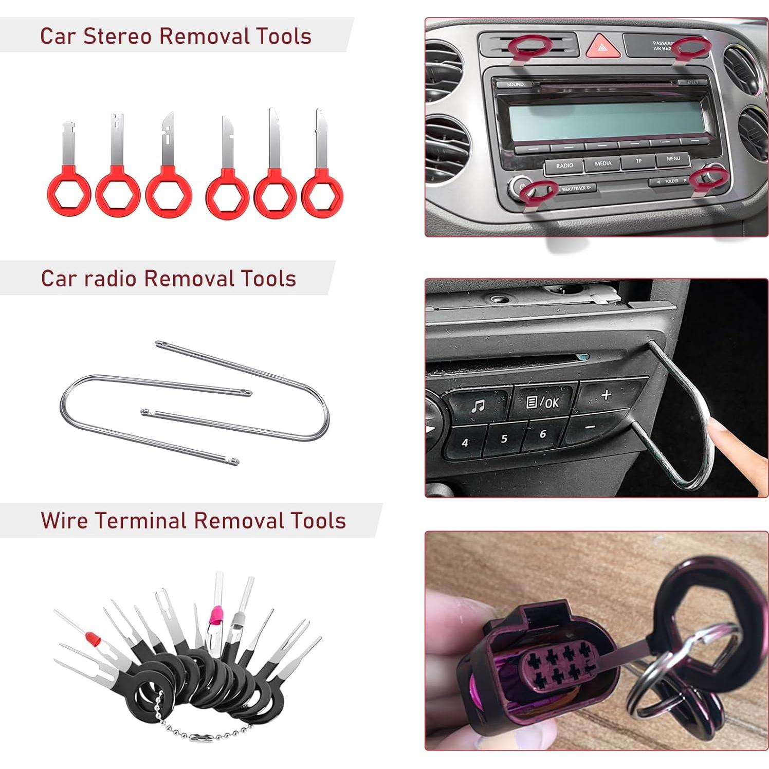 Kit de Herramientas de Remoción de Molduras GLK 248pcs