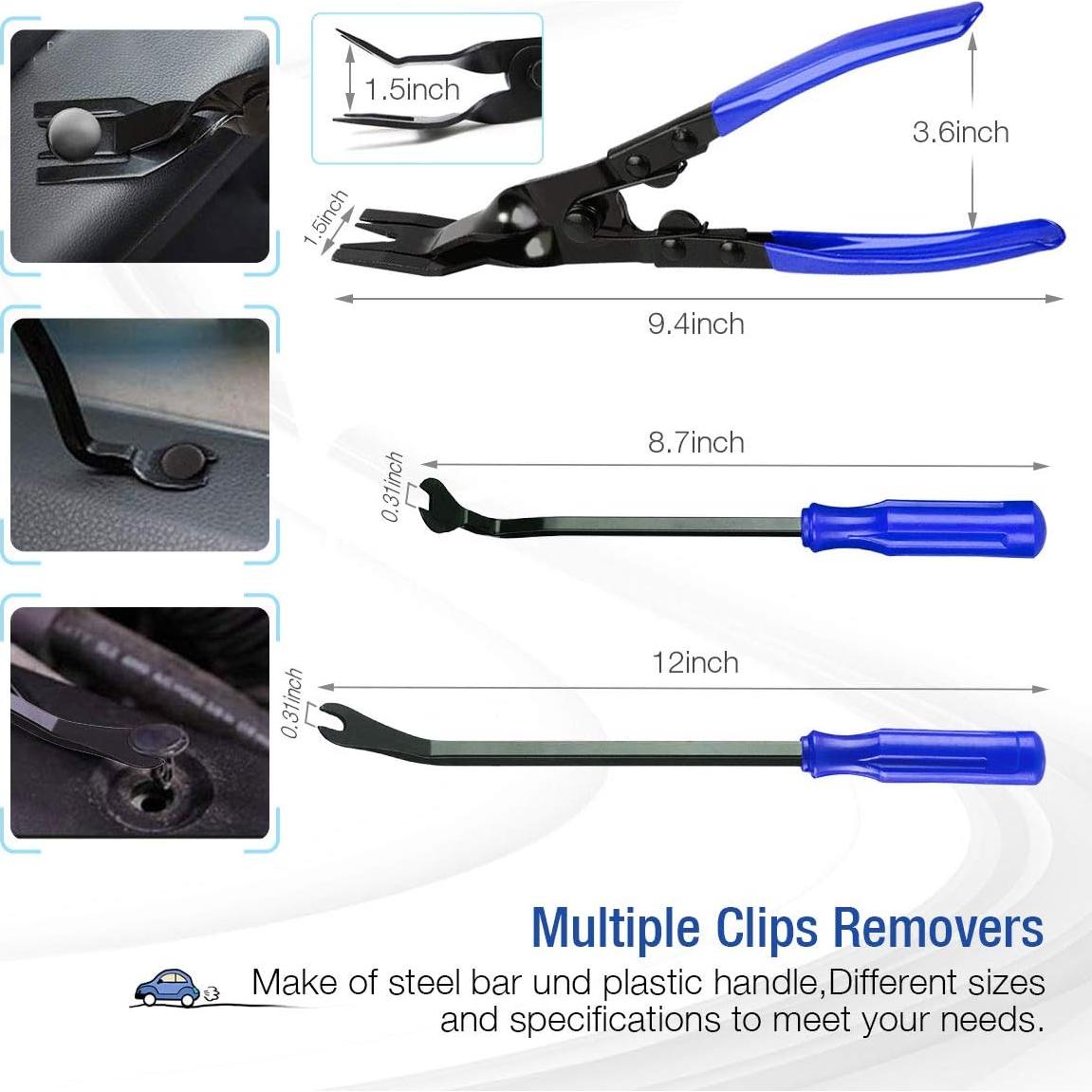 Kit de Herramientas de Remoción de Molduras BYNIIUR - 40 Clips