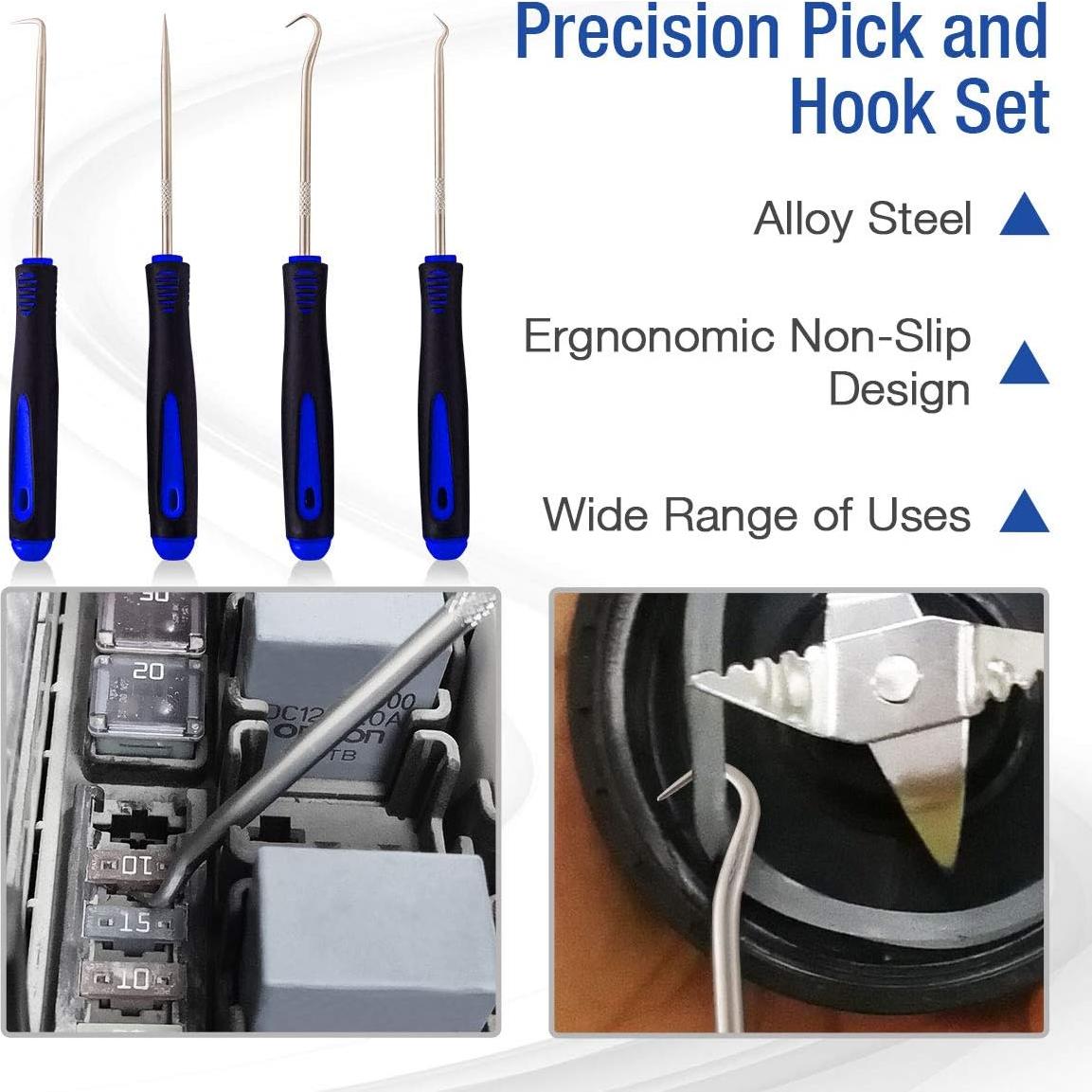 Kit de Herramientas de Remoción de Molduras BYNIIUR - 40 Clips