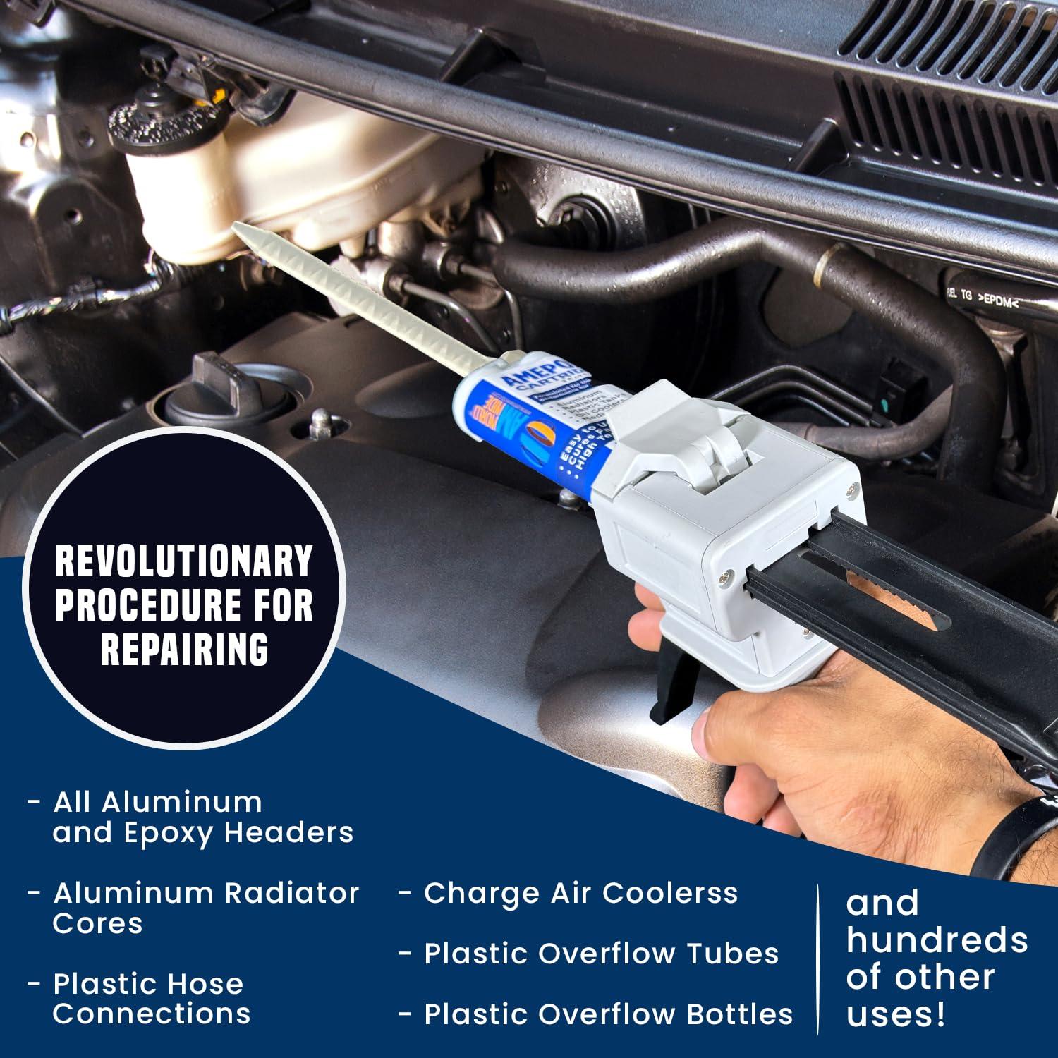 Epoxi de Reparación AMEPOXY 2oz para Radiadores de Aluminio