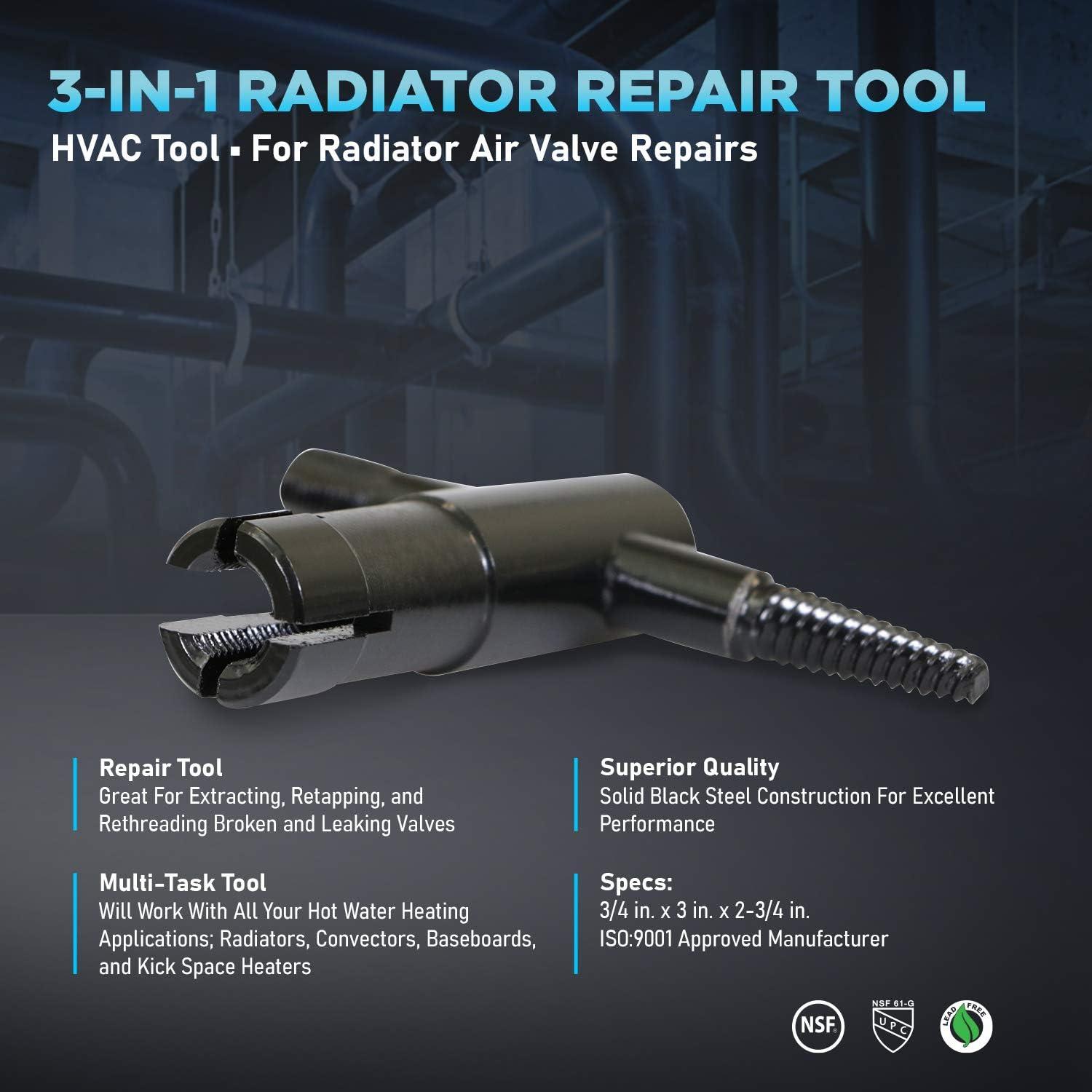 Herramienta de Reparación de Válvulas Midline 624-738 3 en 1