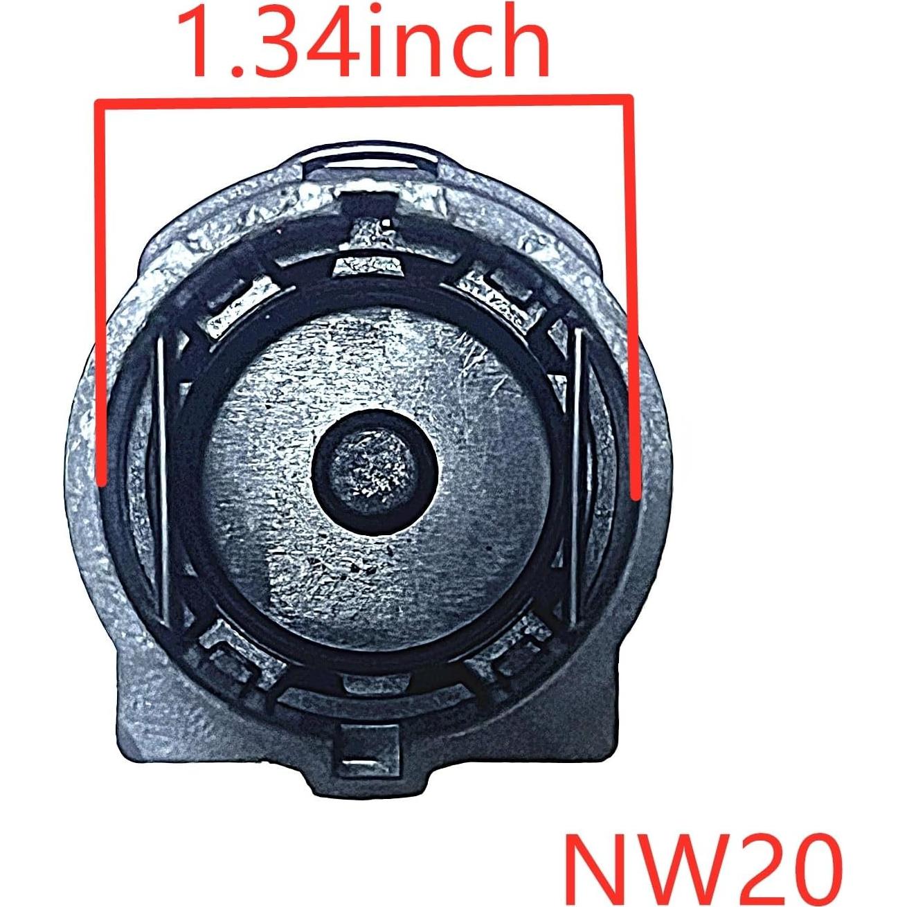 Tapón de Manguera de Refrigerante FEEDUN 2.62 cm para Autos