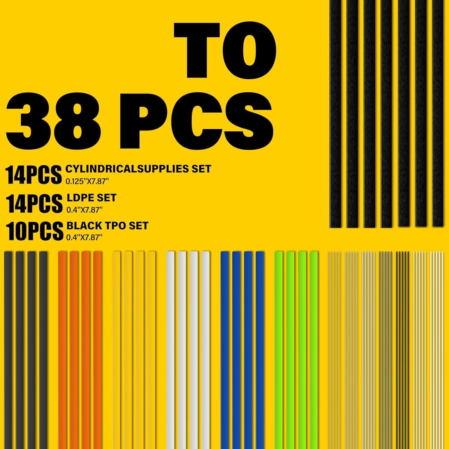 Kit de Soldador de Plástico Allturn GR100 3 en 1 Rojo