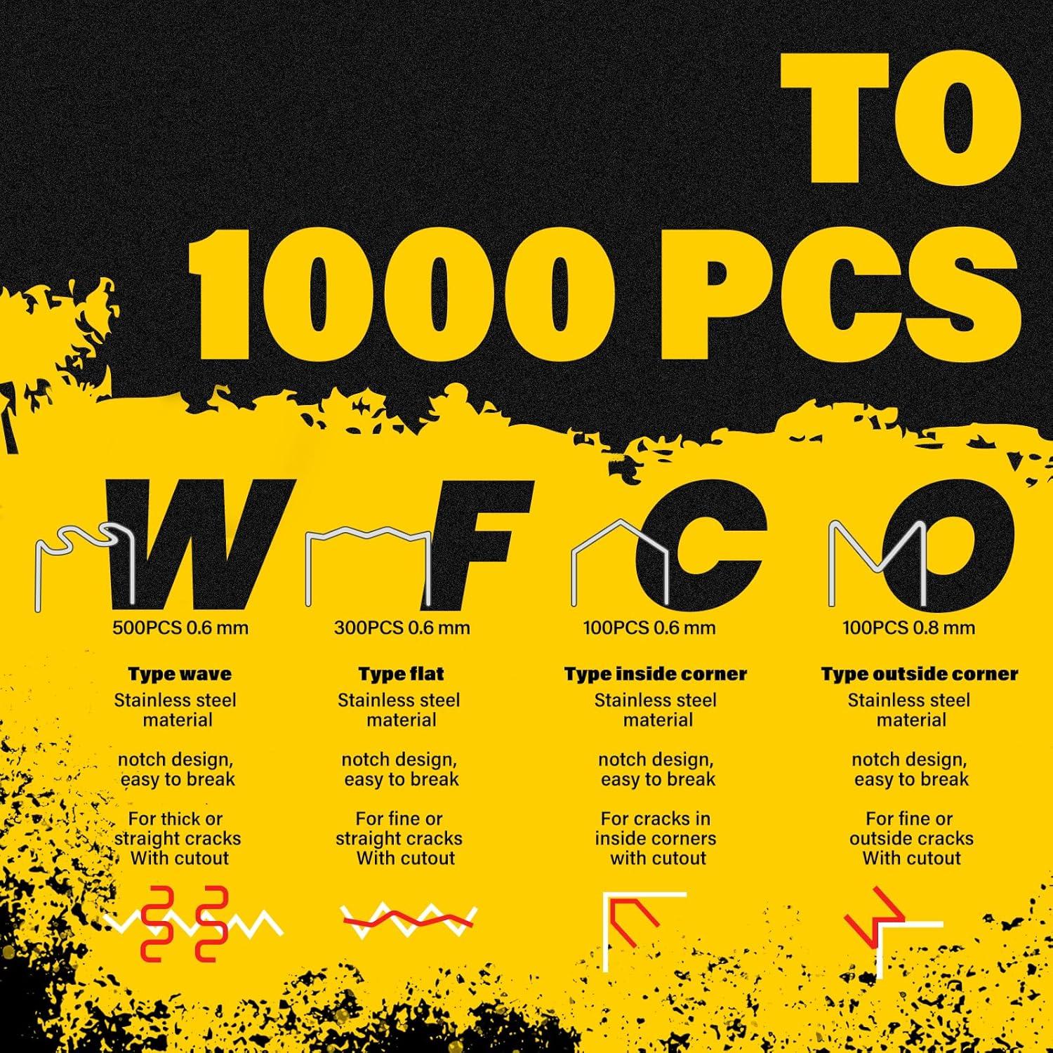 Kit de Soldador de Plástico Allturn GR100 3 en 1 Rojo