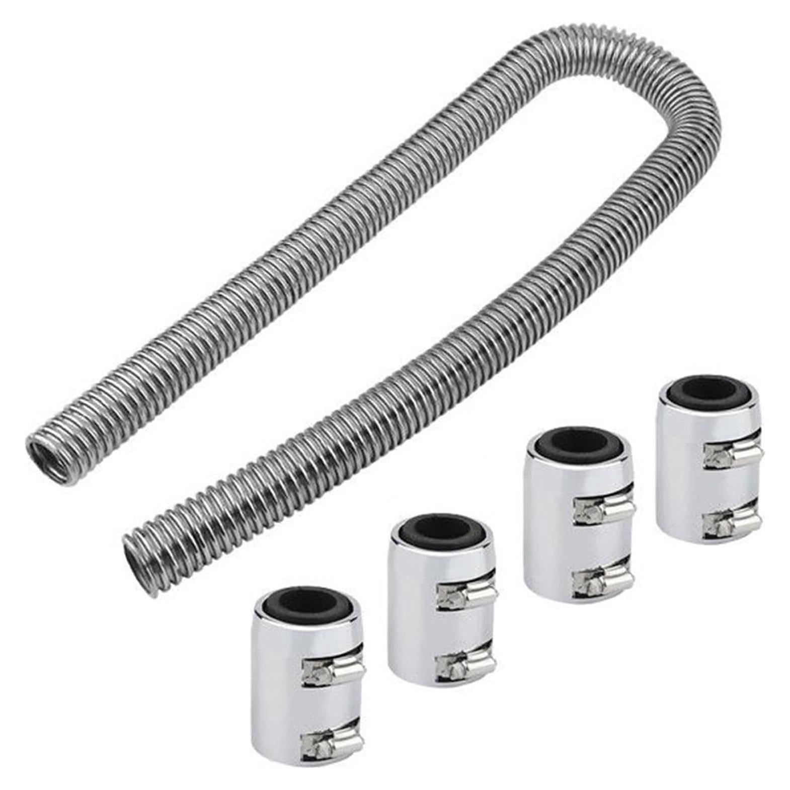 Kit Manguera Flexible Radiador Acero Inoxidable 121.92 cm BLACKHORSE-RACING