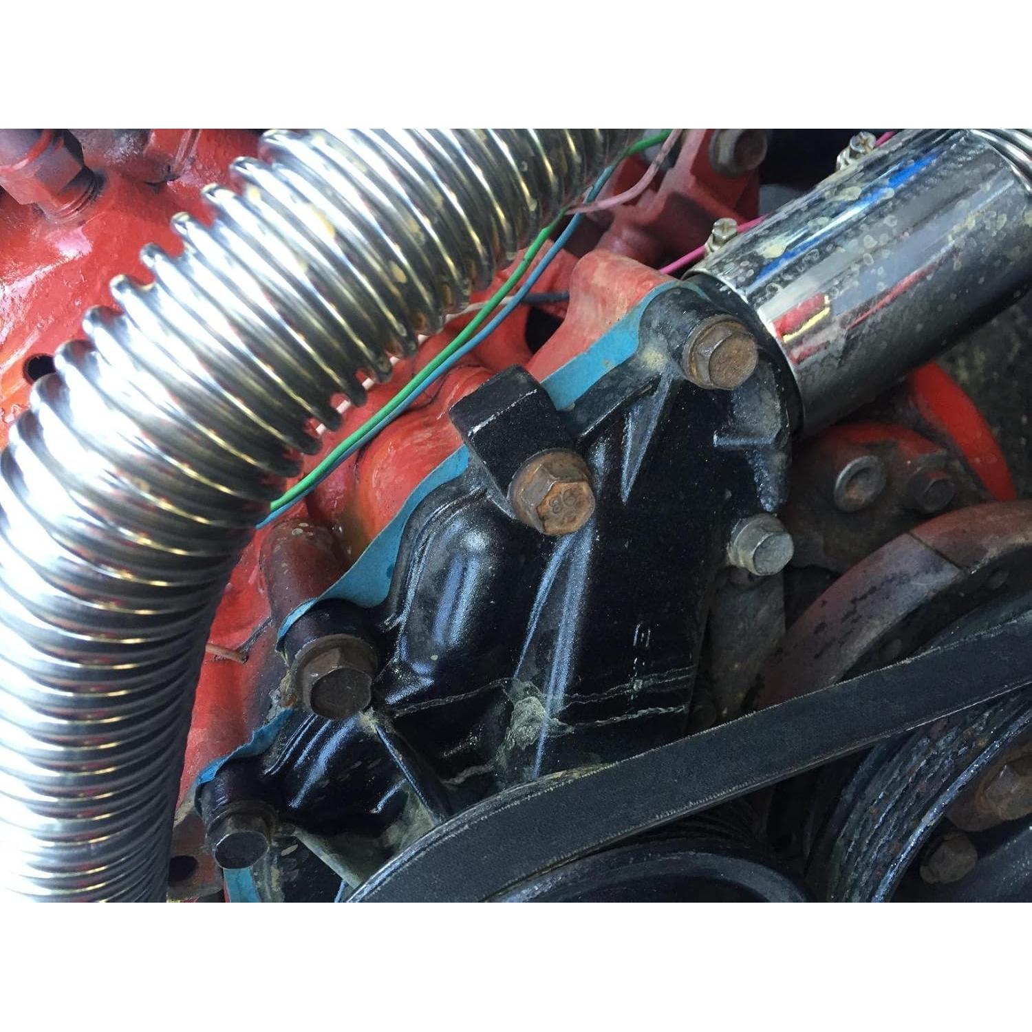 Kit Manguera Flexible Radiador Acero Inoxidable 121.92 cm BLACKHORSE-RACING