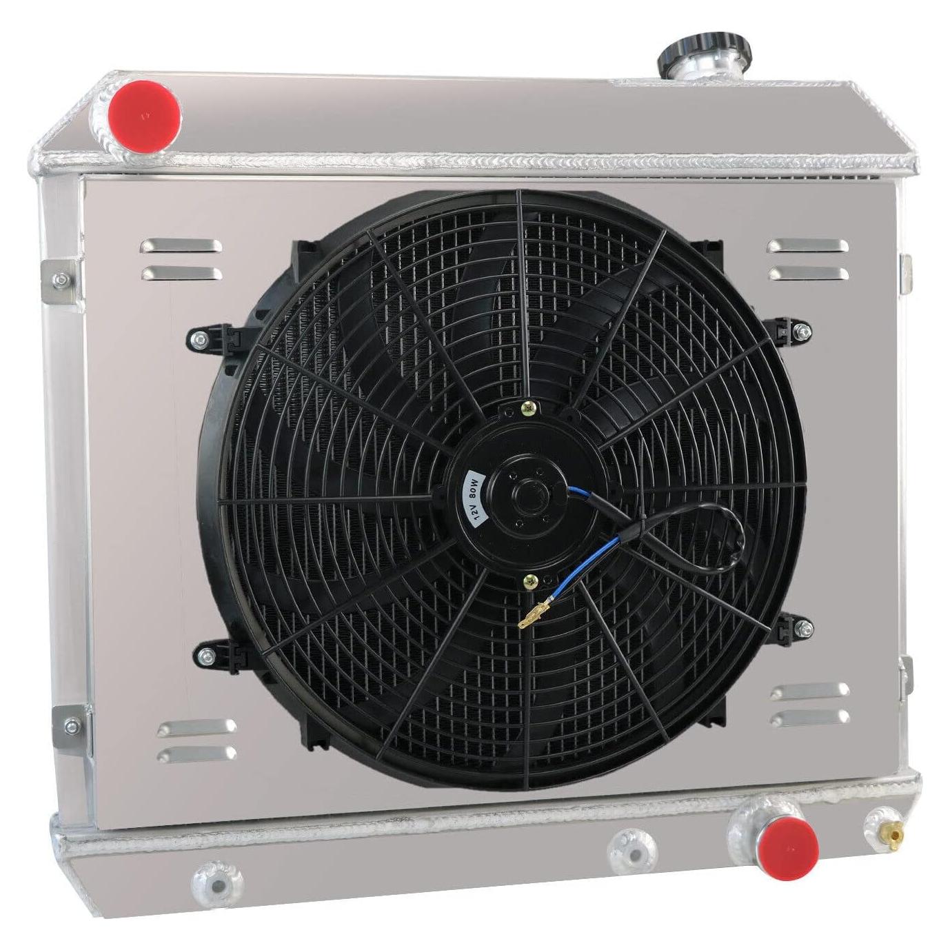 Radiador de Aluminio 4 Filas Alloyworks para Chevy C/K 63-66