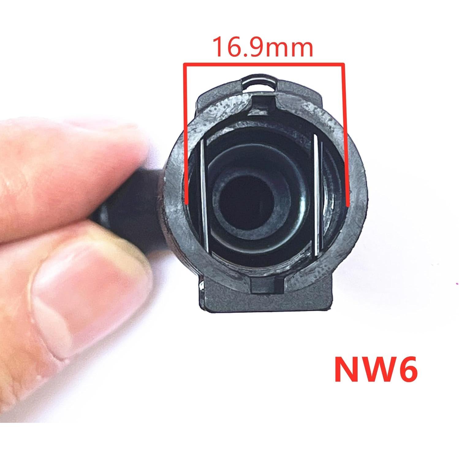 Adaptador de Conector de Manguera de Refrigerante FEEDUN NW6 para BMW