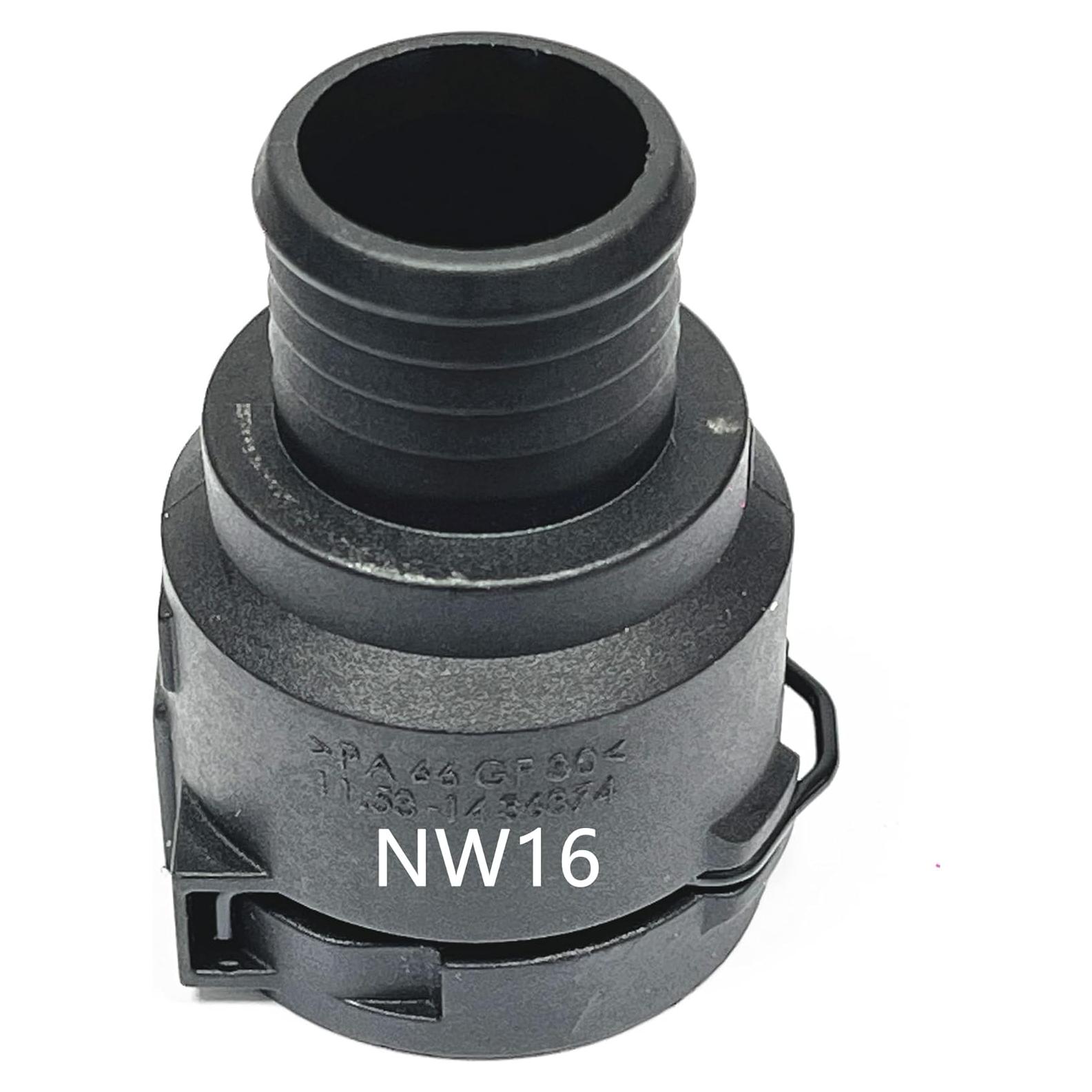 Adaptador de Conector de Manguera de Refrigerante FEEDUN NW16 para BMW