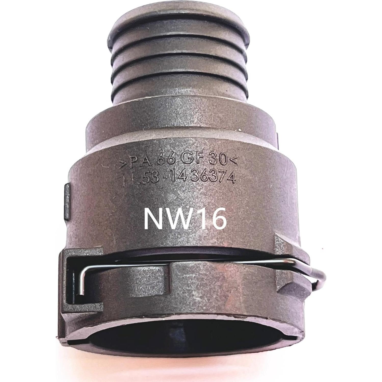 Adaptador de Conector de Manguera de Refrigerante FEEDUN NW16 para BMW