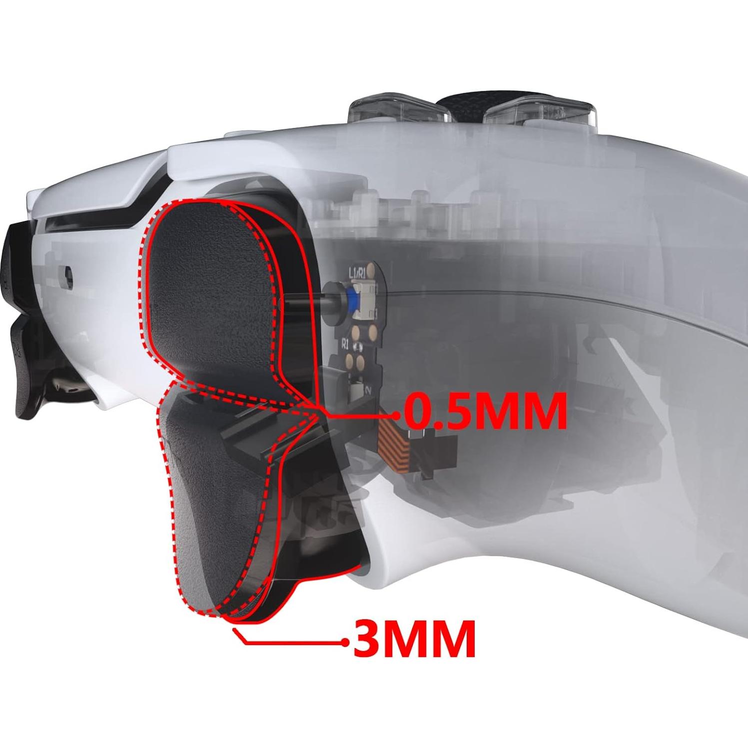 Kit de Gatillo Táctil Clicky eXtremeRate PS5 BDM-010/020