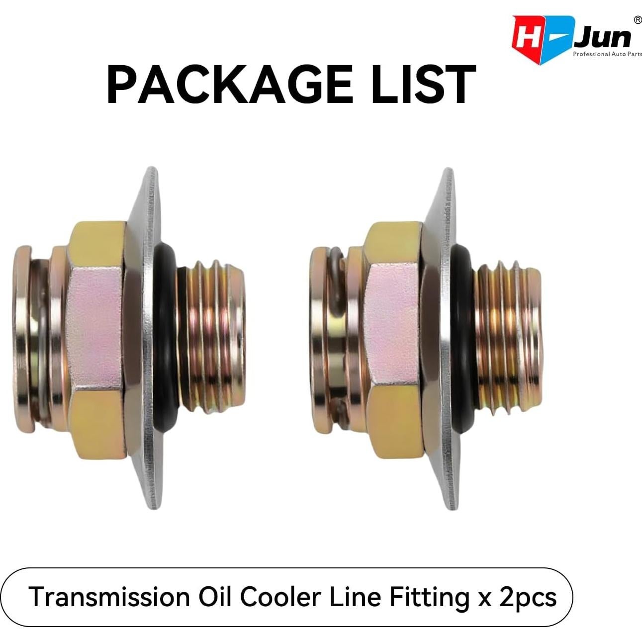 Conectores de Línea de Enfriador de Transmisión H-Jun x2