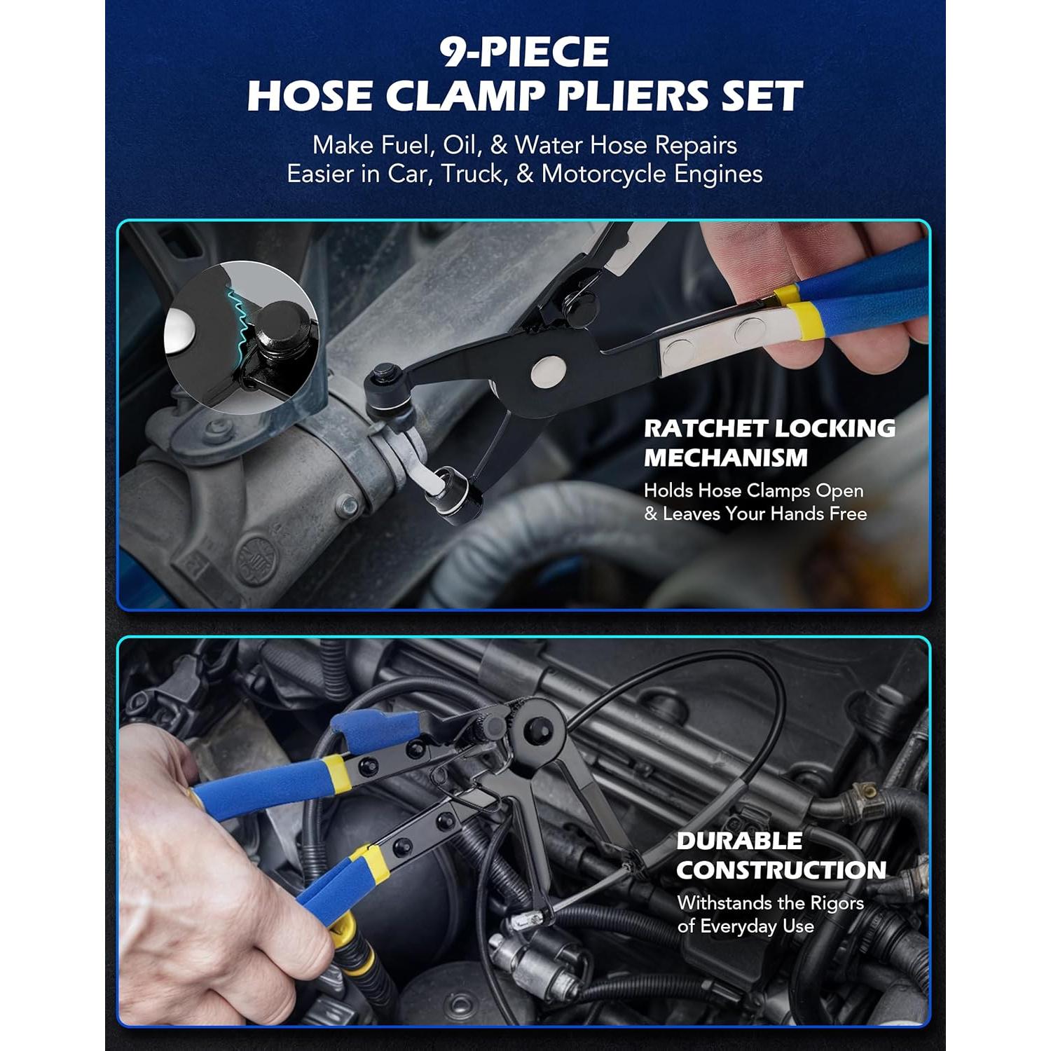 Juego de Herramientas de Desconexión Rápida Orion Motor Tech 35 Piezas