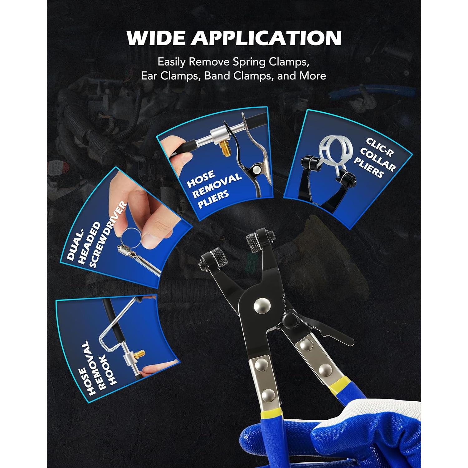 Juego de Herramientas de Desconexión Rápida Orion Motor Tech 35 Piezas