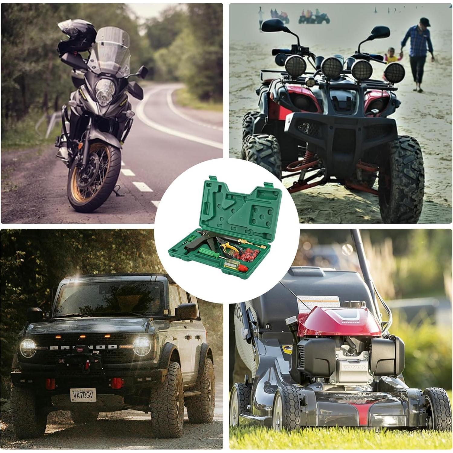 Kit de Reparación de Neumáticos Medduw 1 Set Verde 0.99 kg