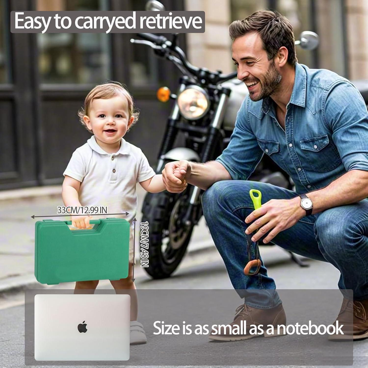 Kit de Reparación Neumáticos Tubeless Finafedom con Tapones