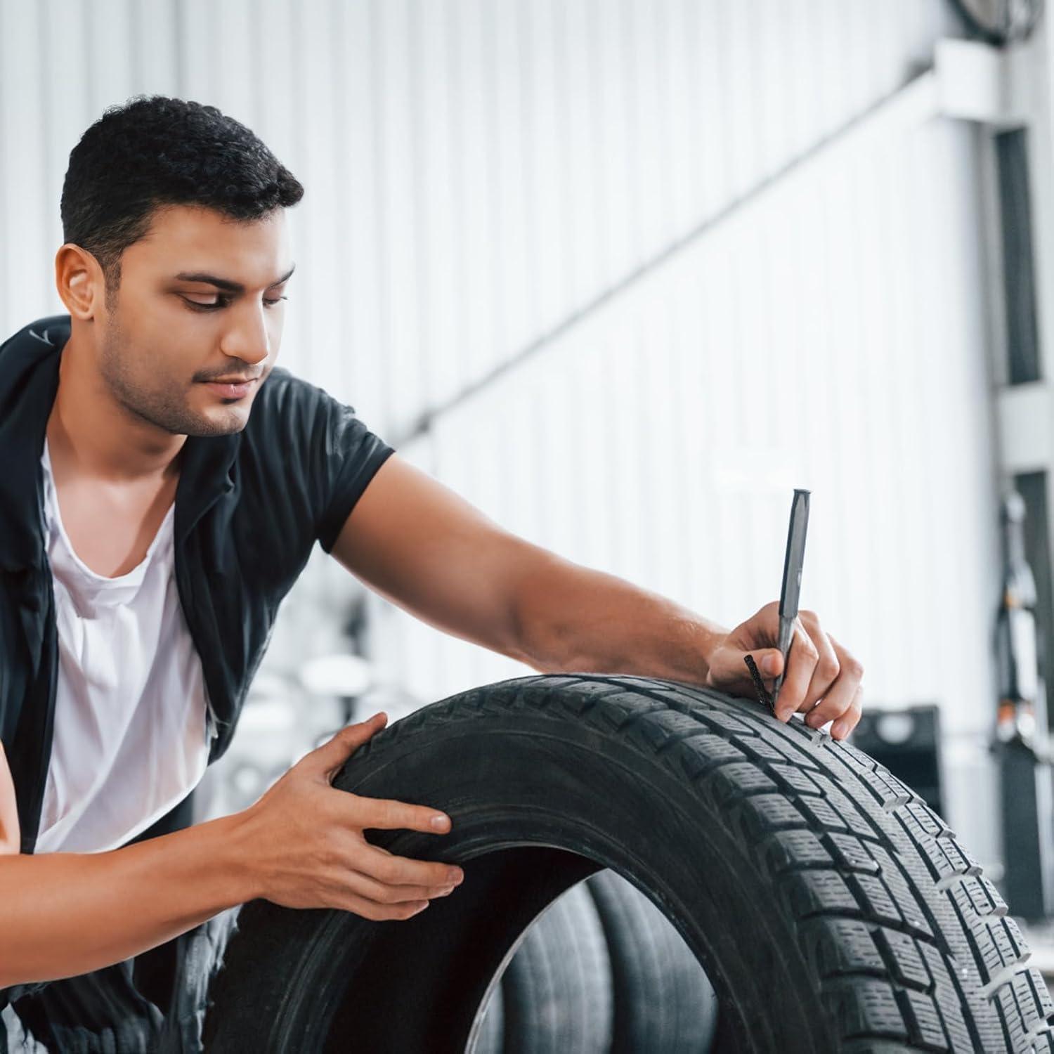 150 Cuerdas de Reparación de Neumáticos Acshio 10.16 cm