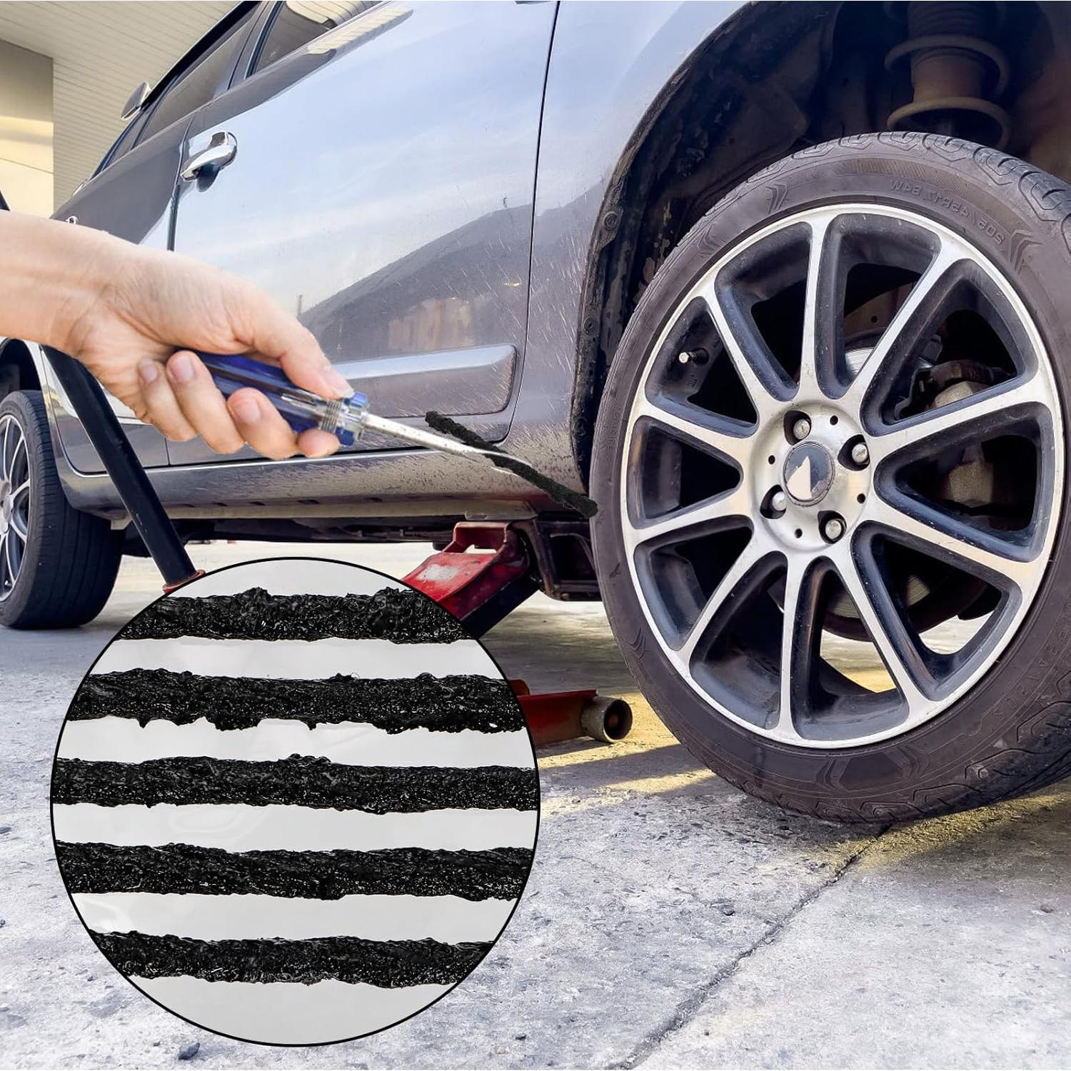 150 Cuerdas de Reparación de Neumáticos Acshio 10.16 cm