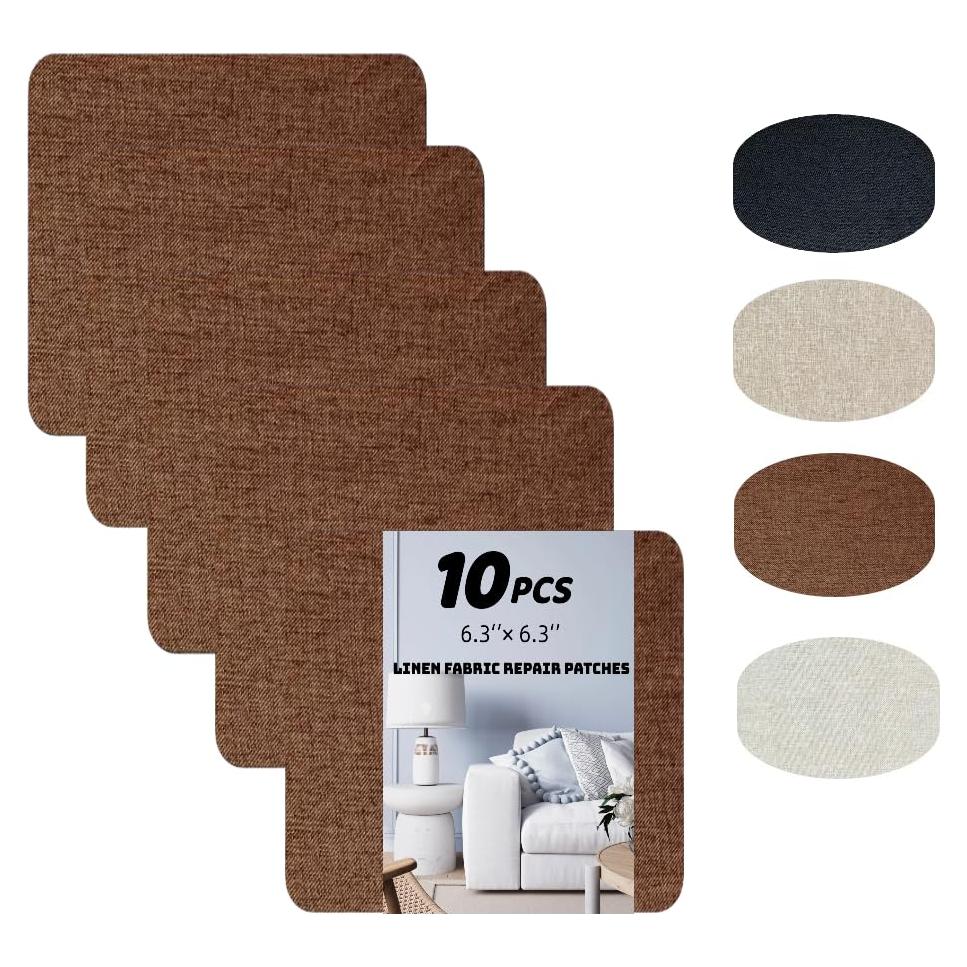 Kit de 10 Parches Autoadhesivos Microfibra Laoha 16x16 cm