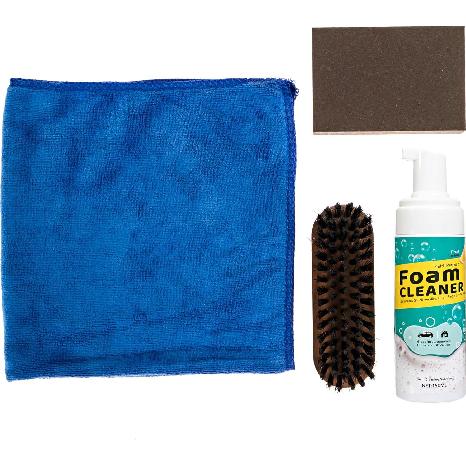 Kit de Limpieza Alcantara Gold Label - 5 Piezas para Autos