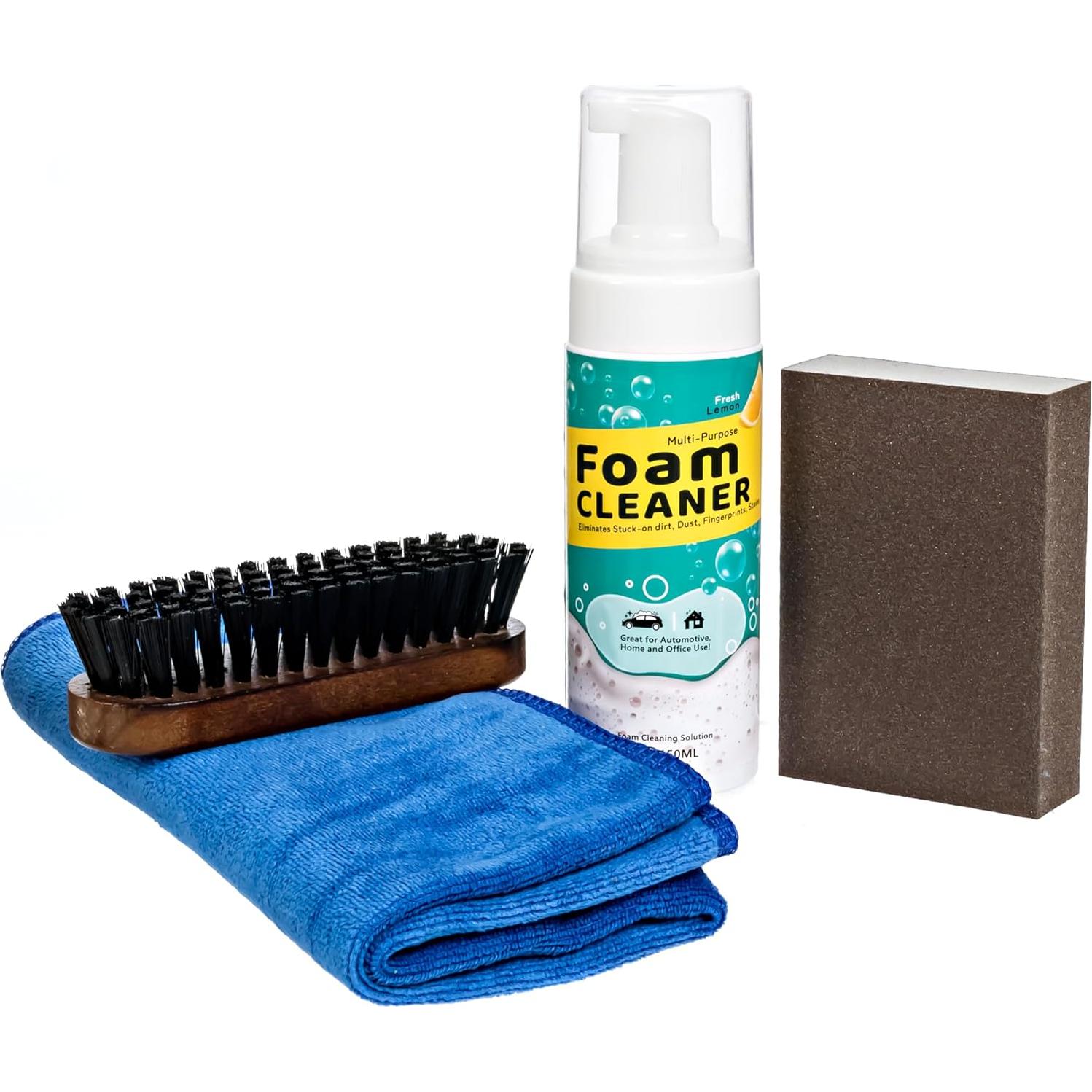 Kit de Limpieza Alcantara Gold Label - 5 Piezas para Autos