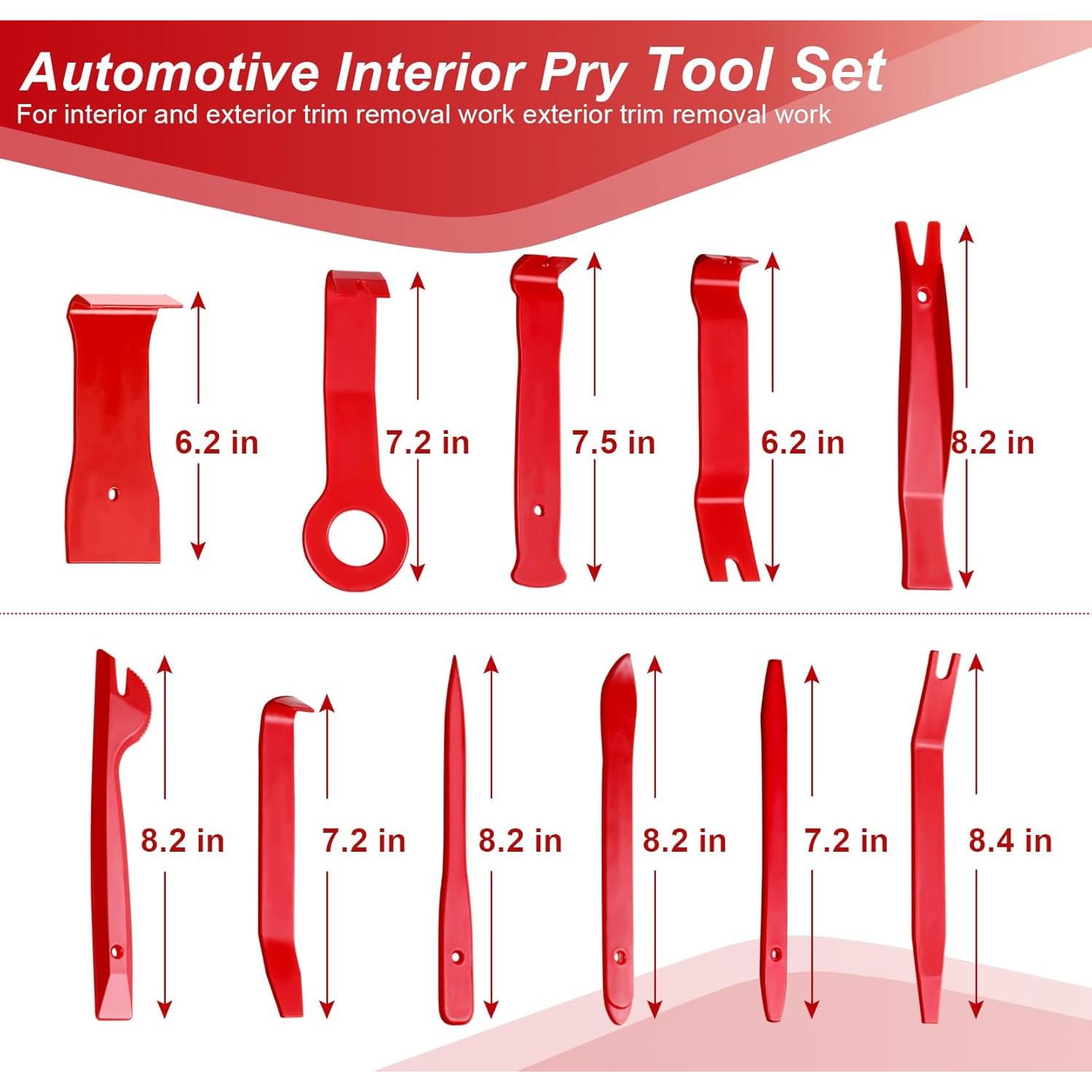 Kit de Herramientas de Extracción de Molduras Doaho 19 Pcs