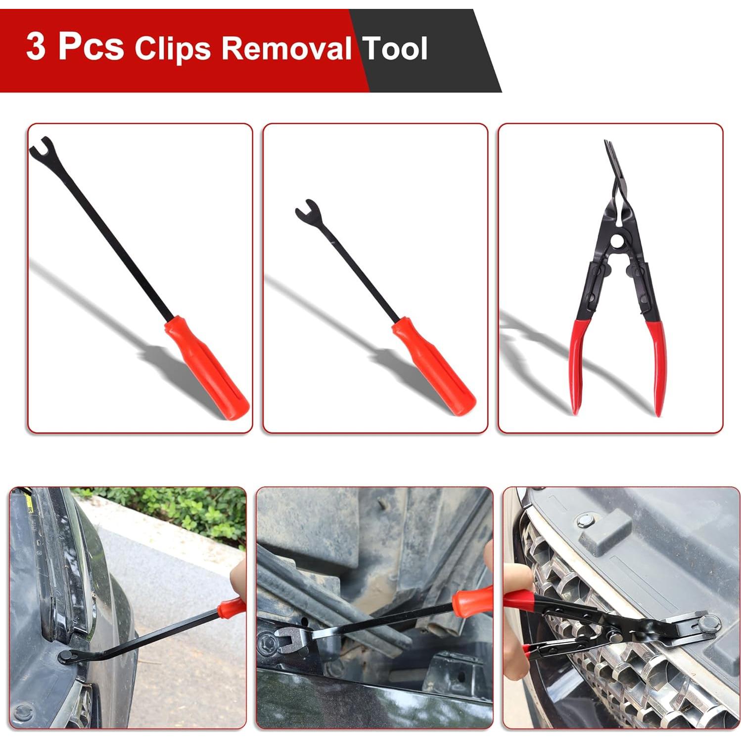 Juego de herramientas de extracción de molduras CZJCMECH 19 piezas