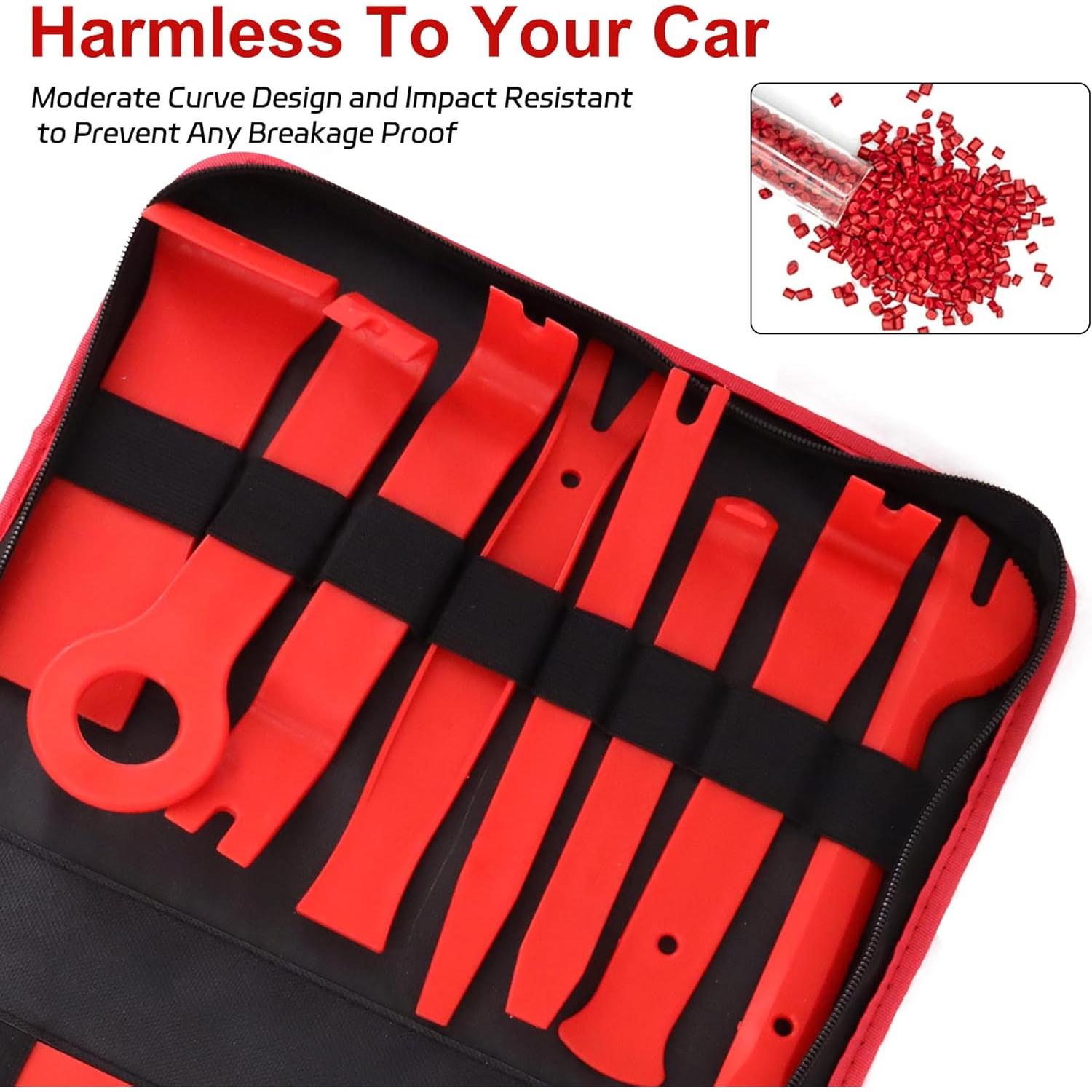 Juego de herramientas de extracción de molduras CZJCMECH 19 piezas