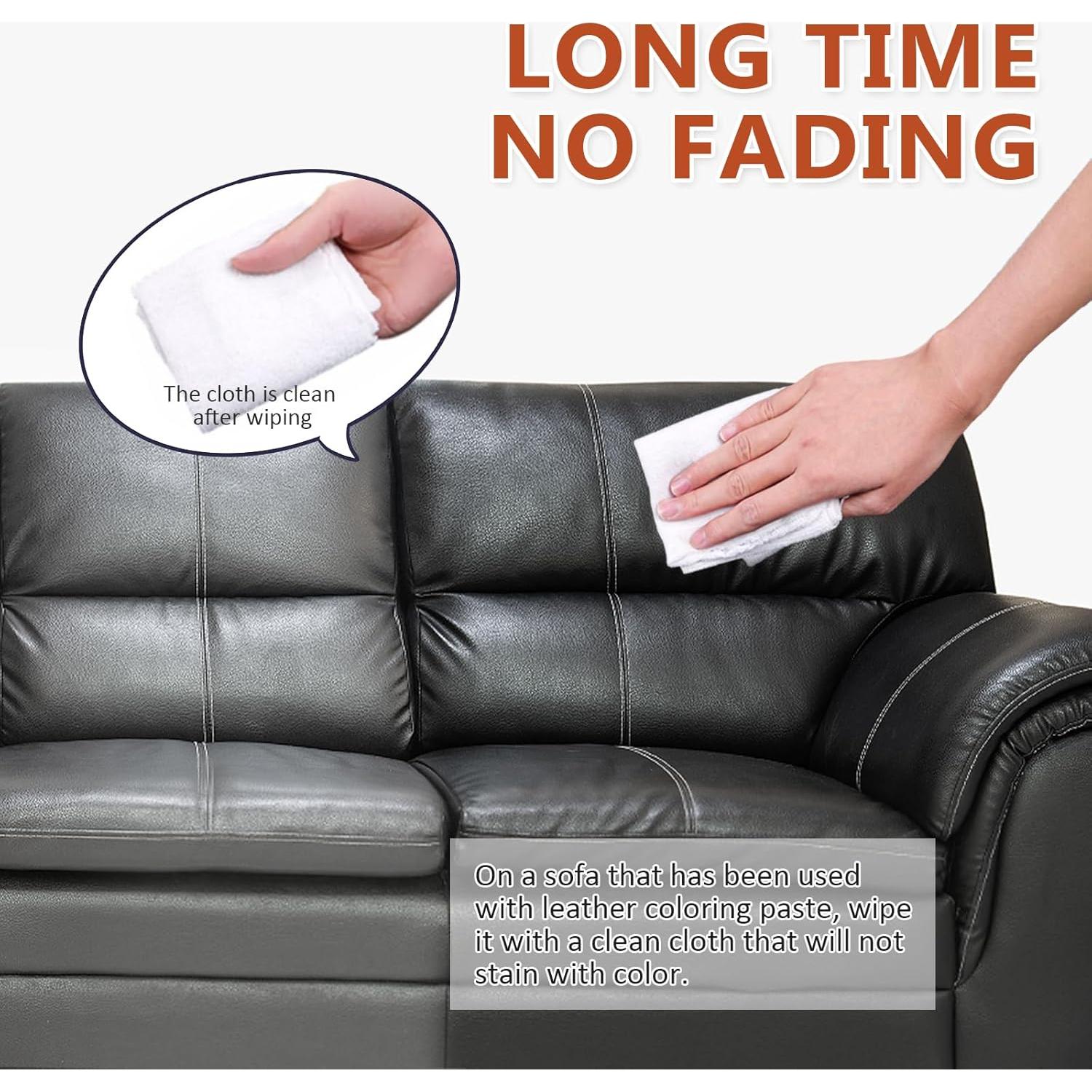 Kit de Reparación de Cuero DEWEL 4 Colores para Sofás y Autos