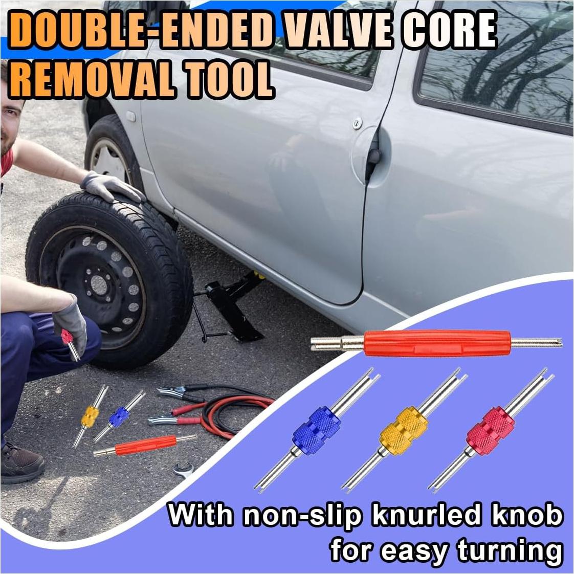 Kit de Herramientas de Extracción de Núcleo de Válvula SMILFUY