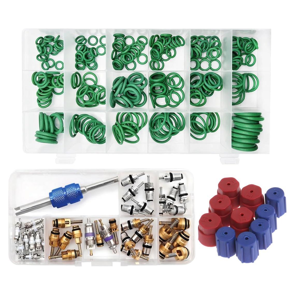 Kit de Reparación de A/C para Automóviles Saipe 270pcs